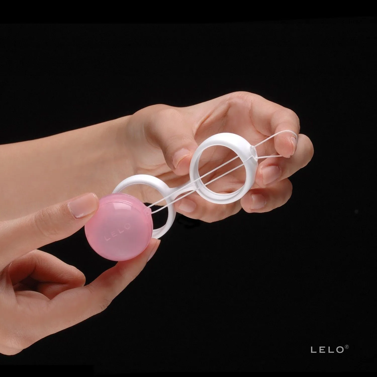 Вагинальные шарики Lelo Luna Beads (розовый и голубой)