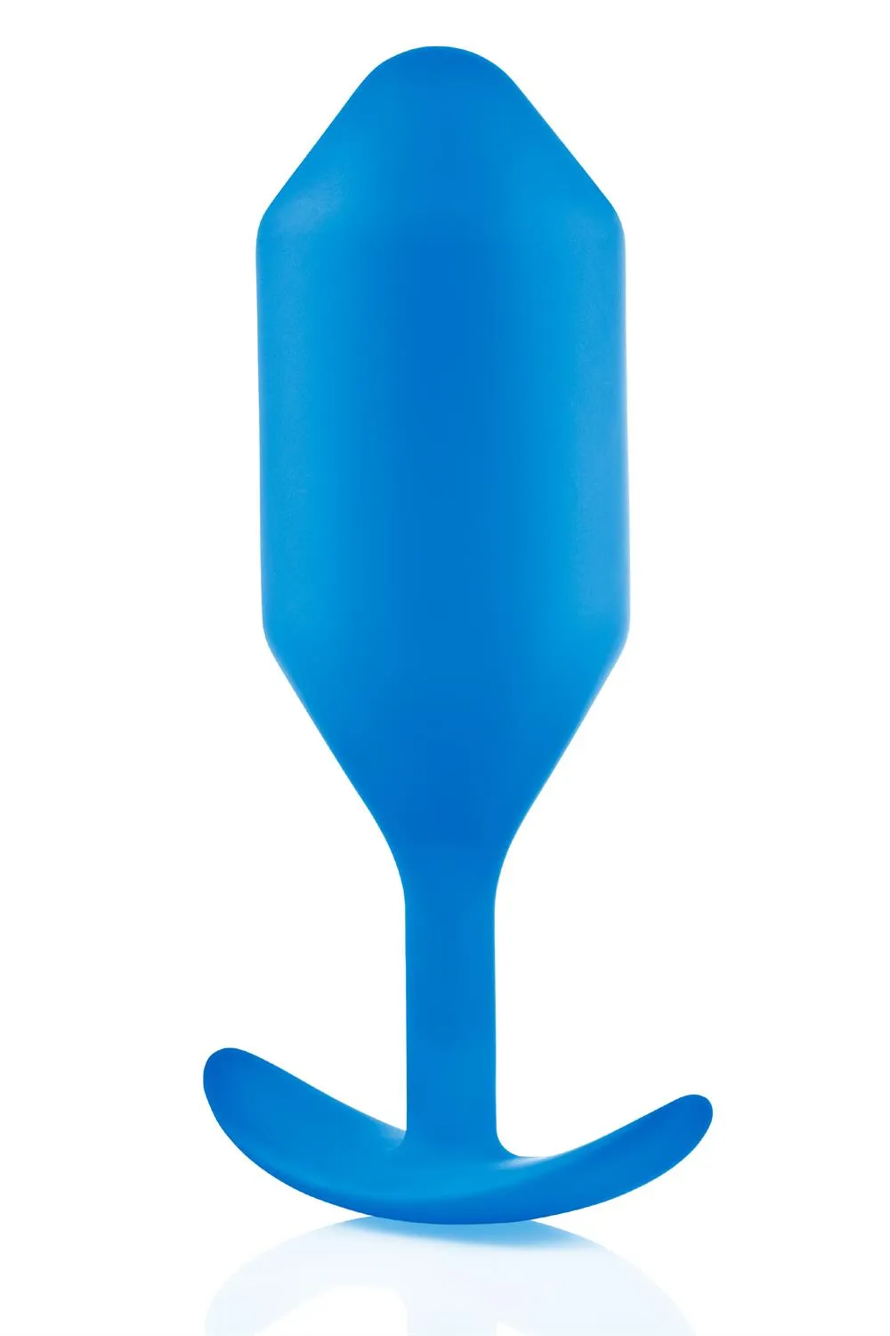 B-Vibe Snug Plug 5 - Korek analny, Niebieski, 16 cm