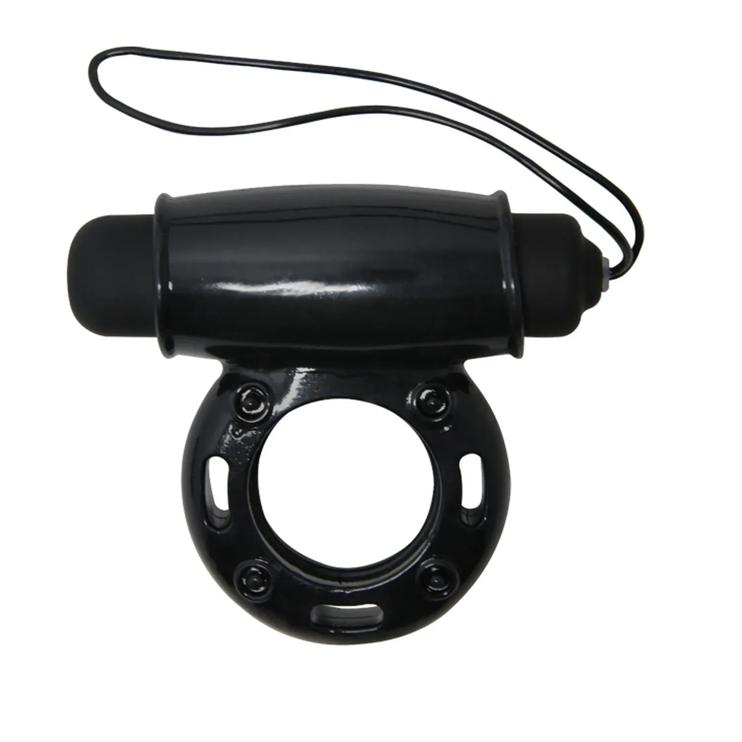Виброкольцо Baile Power Ring 20, 7.5 см (черный)