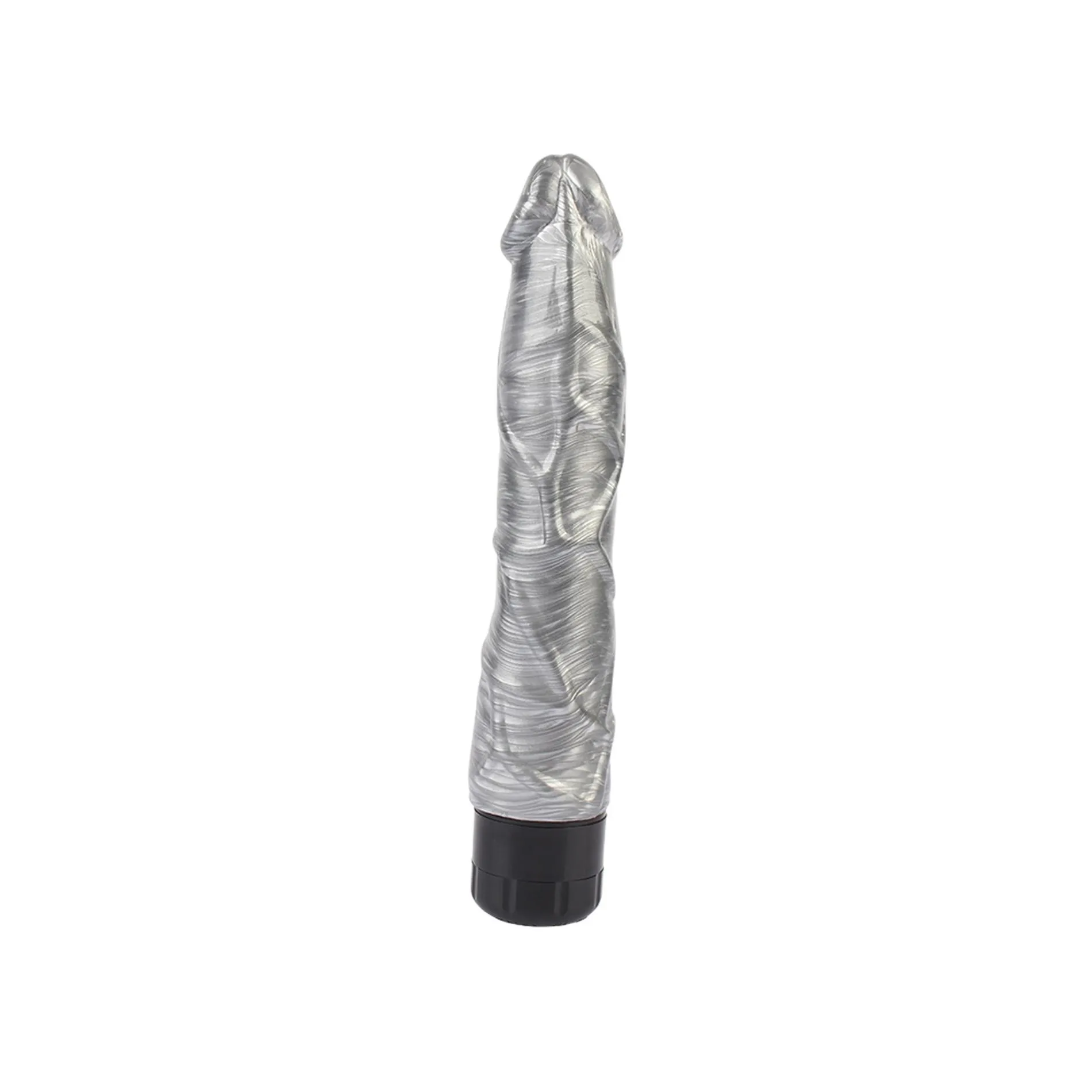 DarkMuscle Pleasure Ranger - Wibrator, Srebro, 22.5 cm
