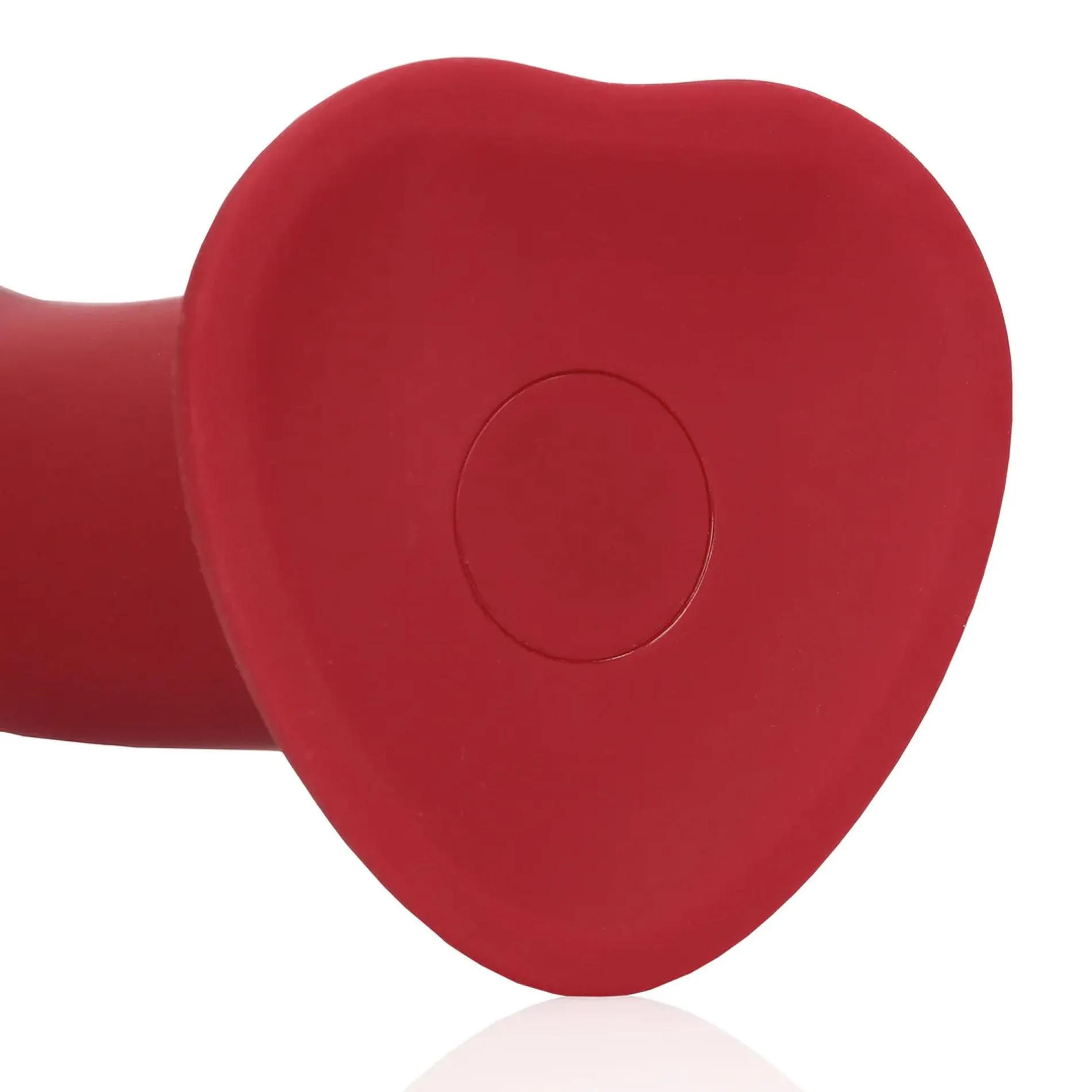 Loveline Non-Phallic - Dildo, Czerwony, 19.8 cm