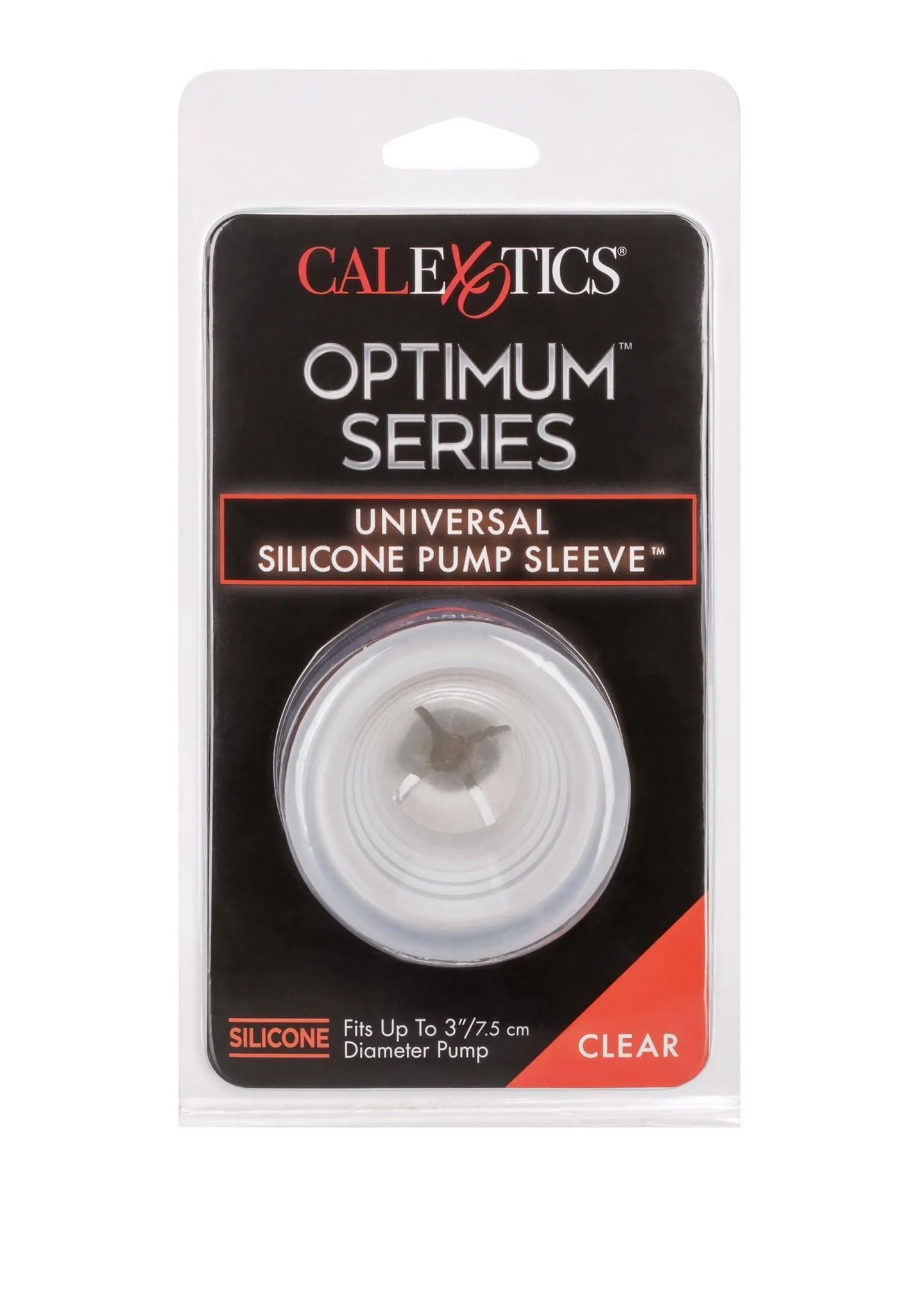 Насадка на помпу для пеніса Universal Silicone Pump Sleeves, 6 см (прозорий)