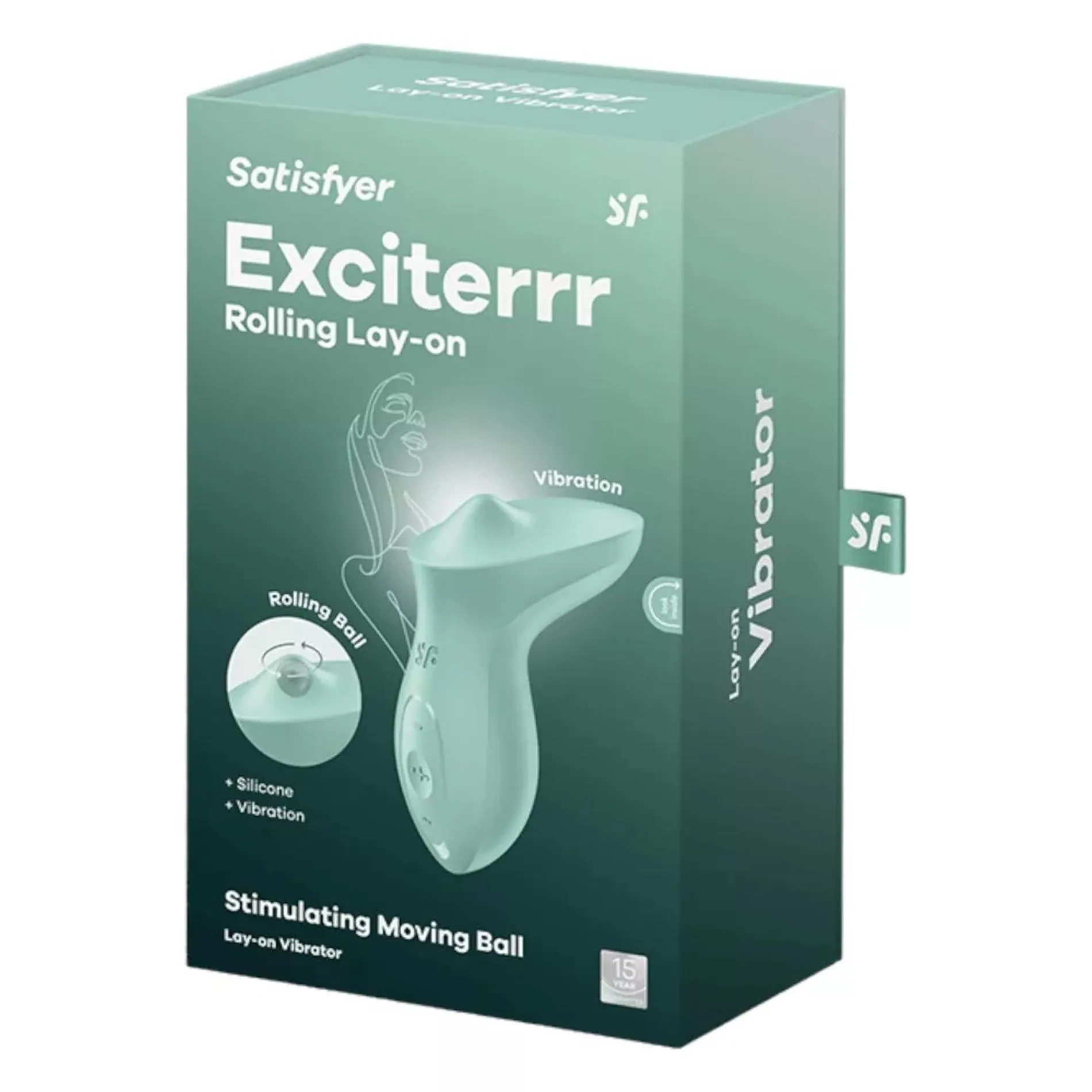 Вибратор для клитора Satisfyer Exciterrr (мятный)