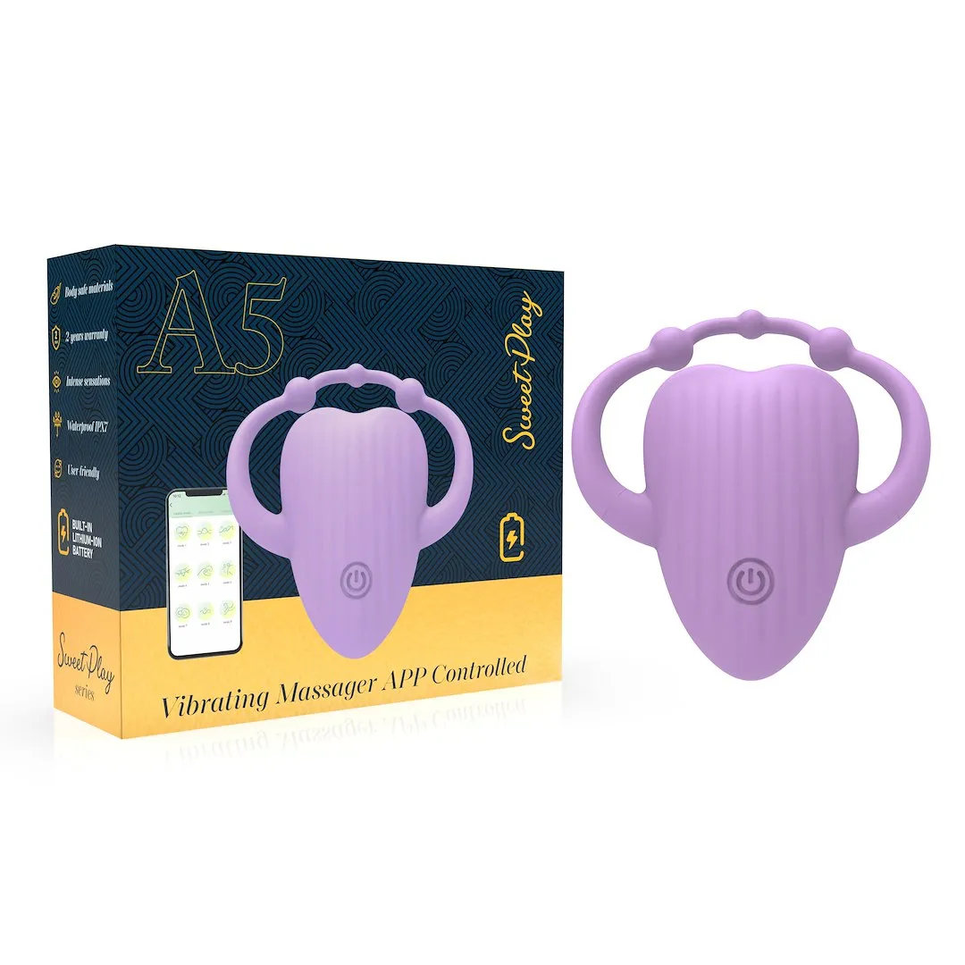 EROSPACE Sweet Play A5 - Wibrator do majtek, Liliowy, 8.5 cm