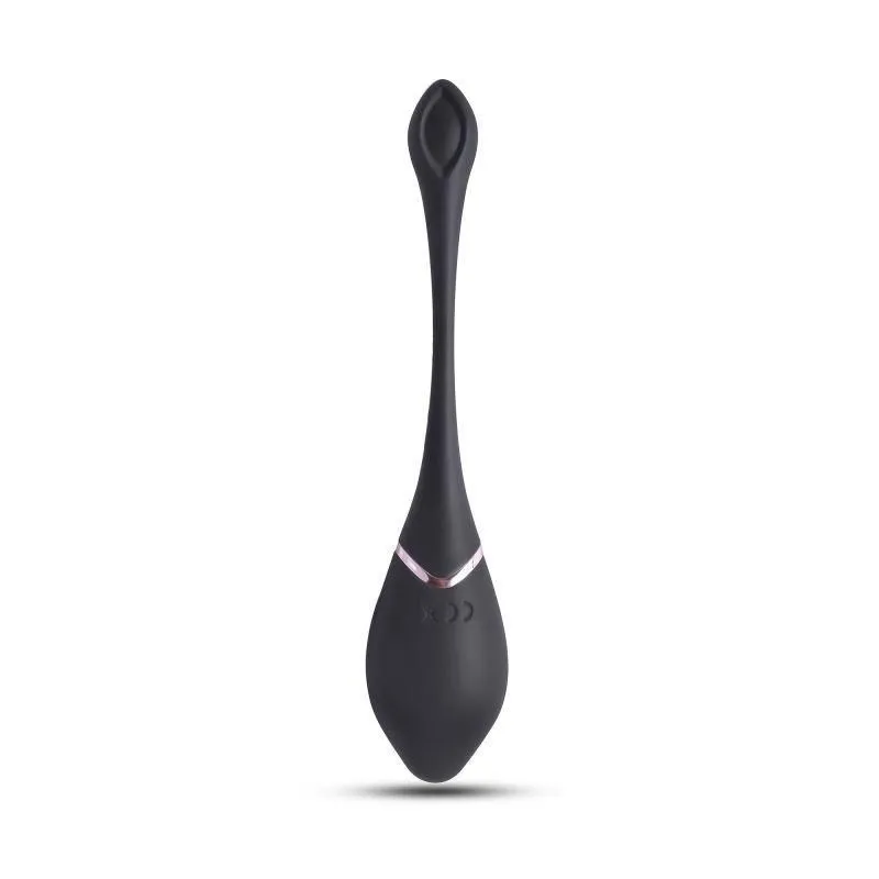 Toyz4lovers Ovulo - Wibrujące jajko, Czarny, 17 cm