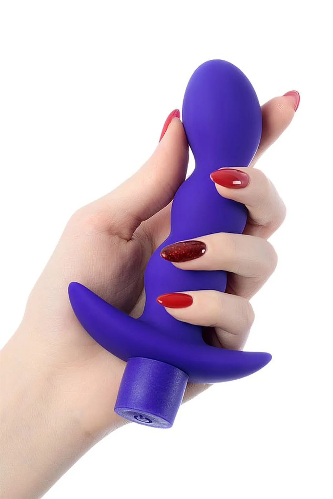 Анальна пробка ToDo Anal Vibrator Adore, 15 см (синій)