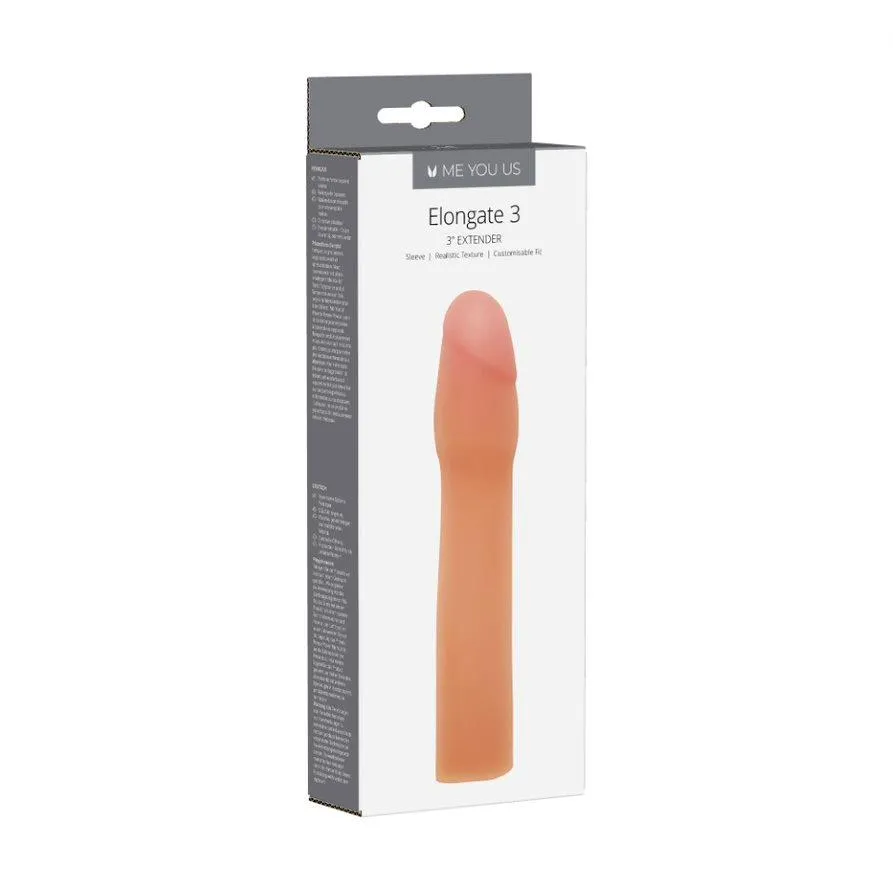 Me You Us Elongate 3 -, W kolorze cielistym, 17.5 cm
