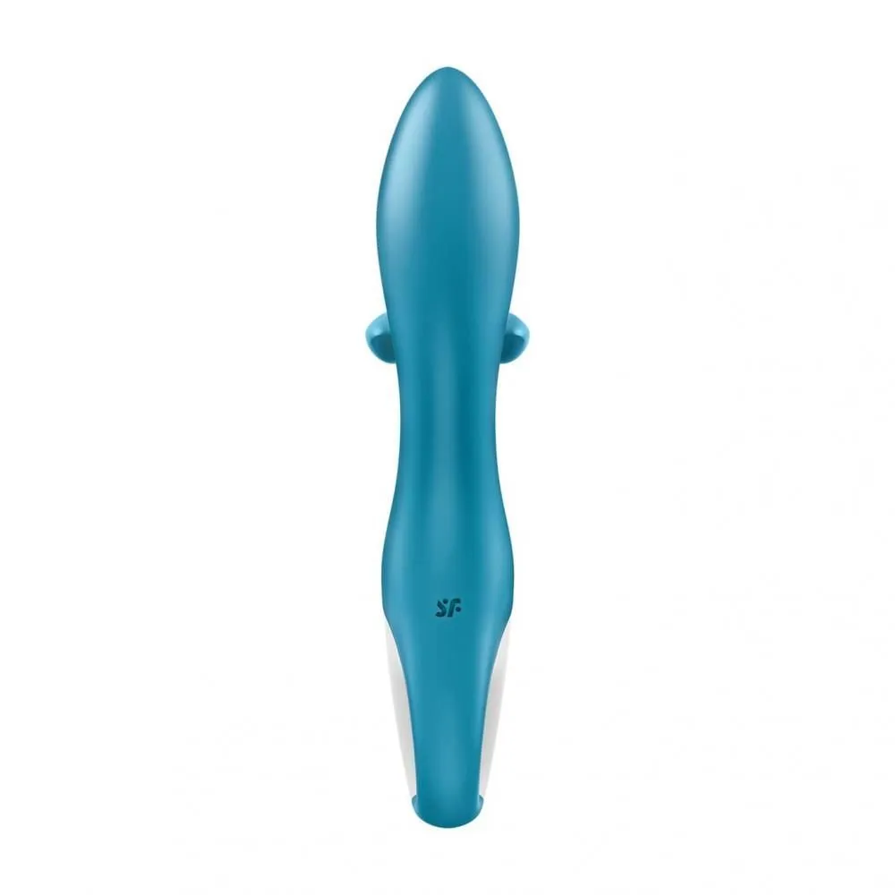 Вібратор-кролик Satisfyer Embrace Me, 20,5 см (бірюзовий)