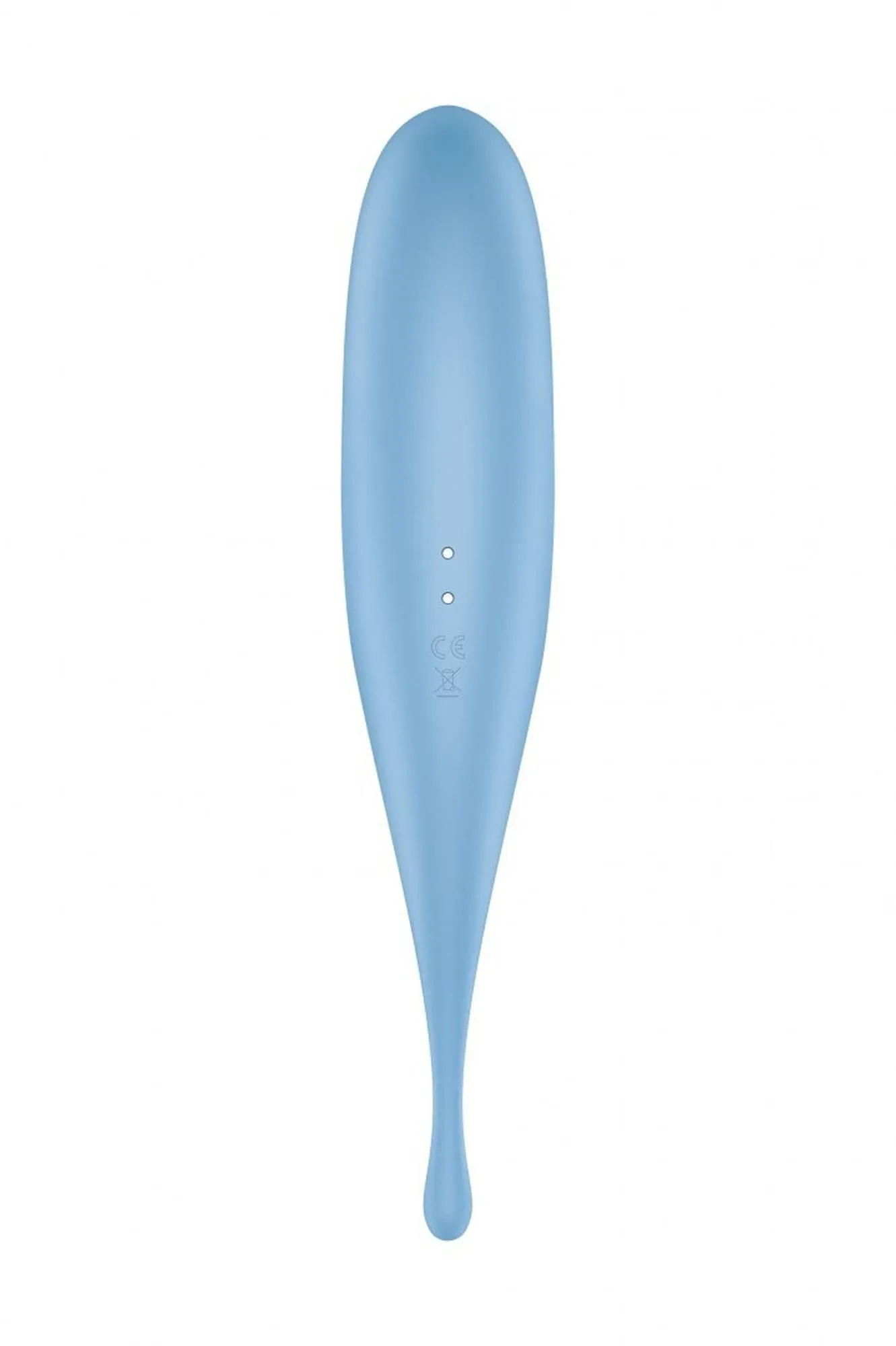 Вакуумний стимулятор клітора з вібрацією Satisfyer Twirling Pro (блакитний)