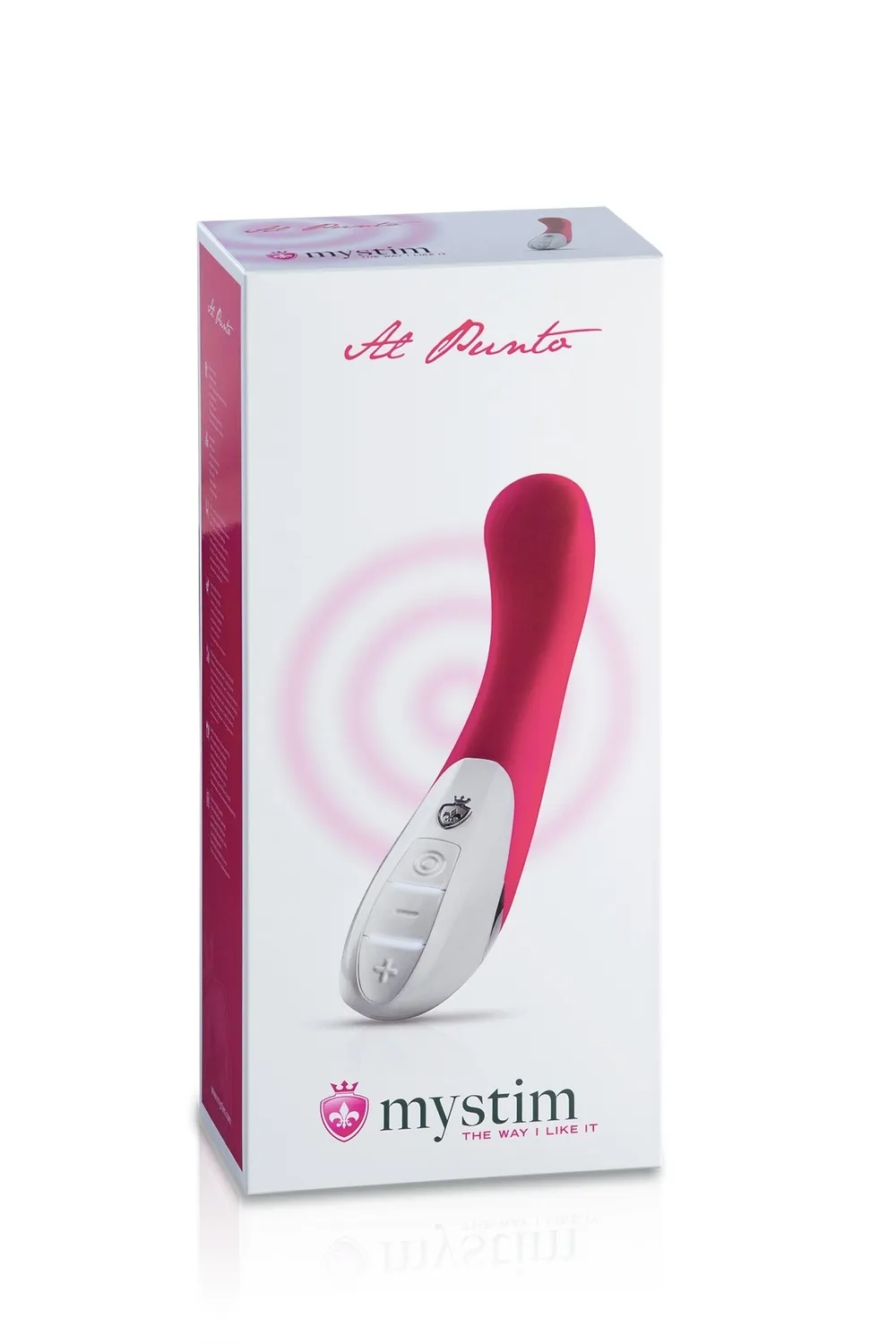 Вібратор Mystim Al Punto, 24 см (рожевий)