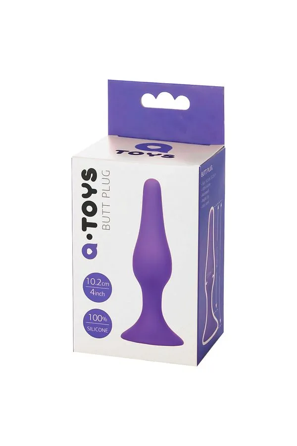 Toyfa Bomp A-Toys Toyfa - Korek analny, Fioletowy, 10.2 cm