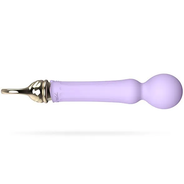 Вибромассажер Zalo Confidence Pre-Heating Wand Massager, 22,5 см (фиолетовый)