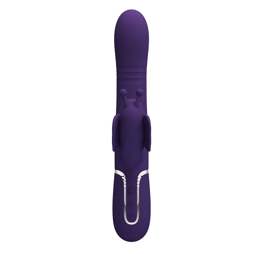 Pretty Love Twinkled Tenderness - Wibrator królik, Fioletowy, 22.6 cm