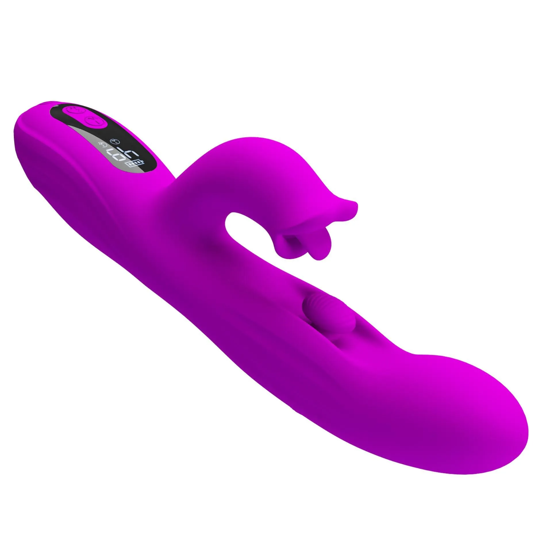 Вибратор-кролик Pretty Love Yalanda Purple, 23.9 см (фиолетовый)