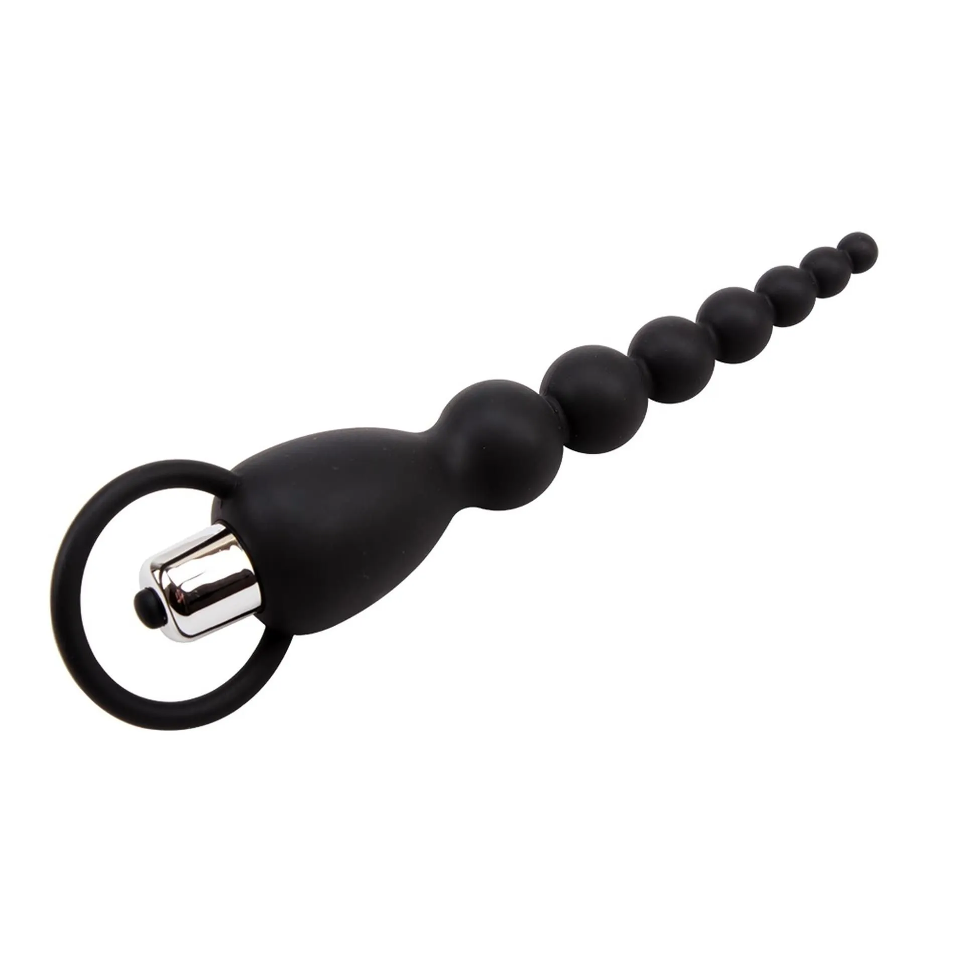 Анальний ланцюжок Black Mont Elite Power Beads, 19.5 см (чорний)
