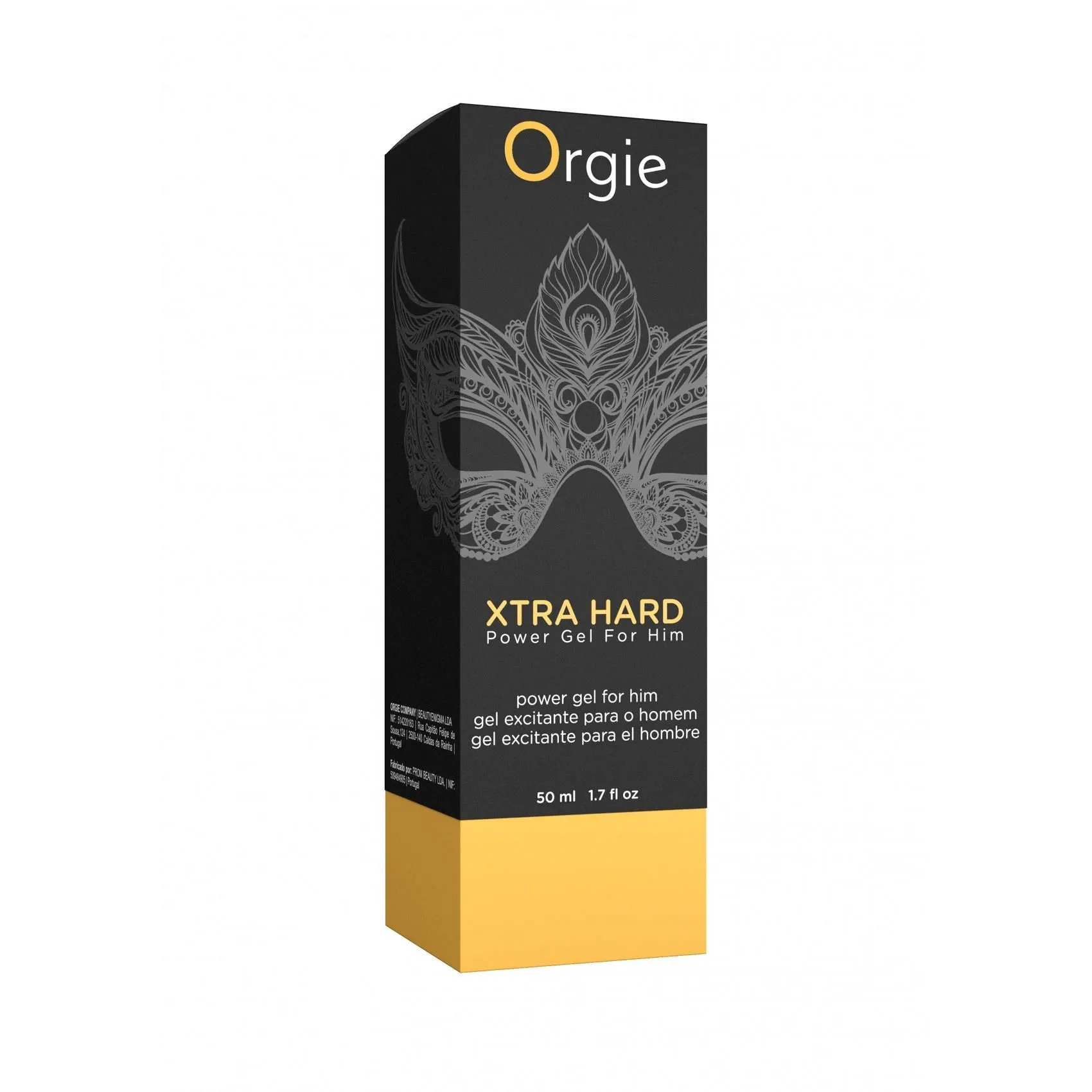 Orgie Xtra Hard - Krem wzmacniający erekcję, Przezroczysty, Bezzapachowy, 50 ml