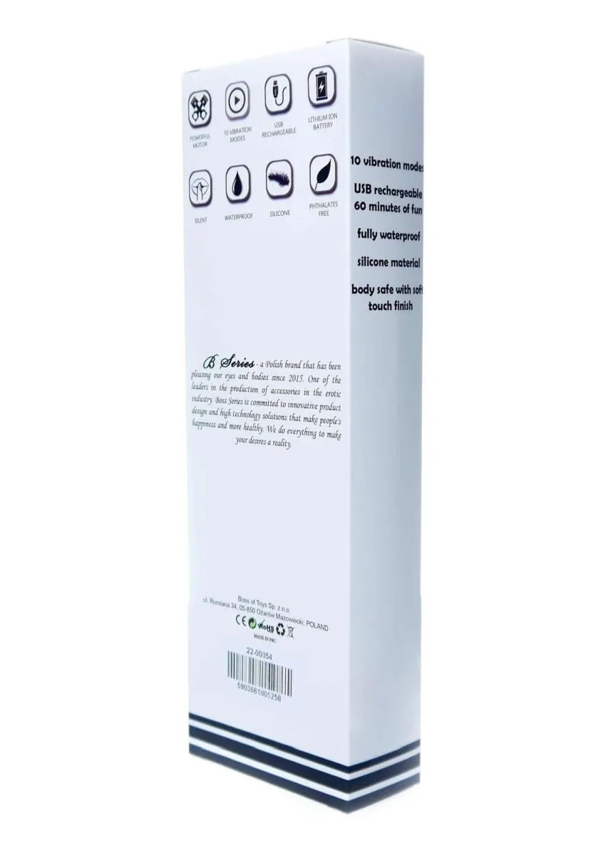 B - Series Magic G-Spot - Wibrator, Fioletowy, 20 cm