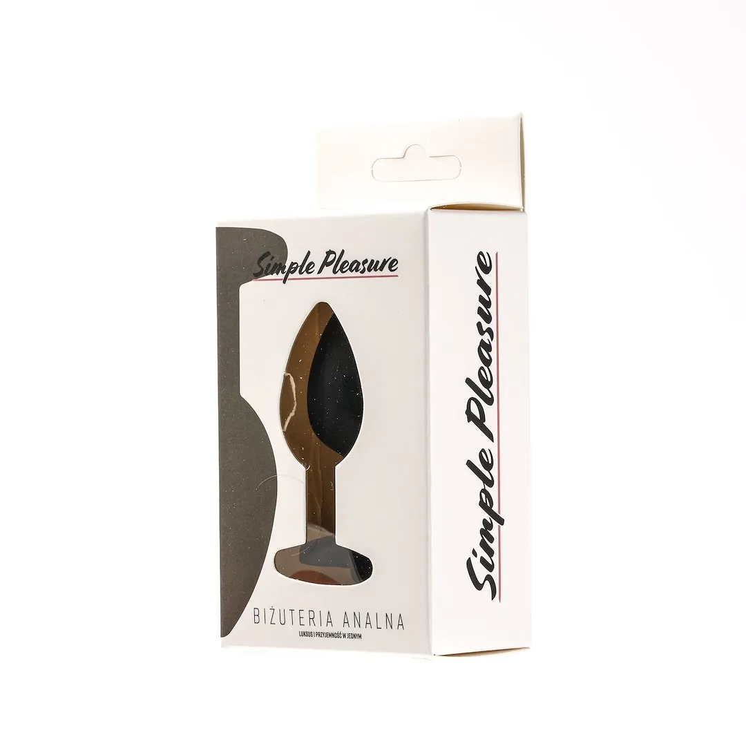Анальная пробка Simply Pleasure S, 7 см (розовый)