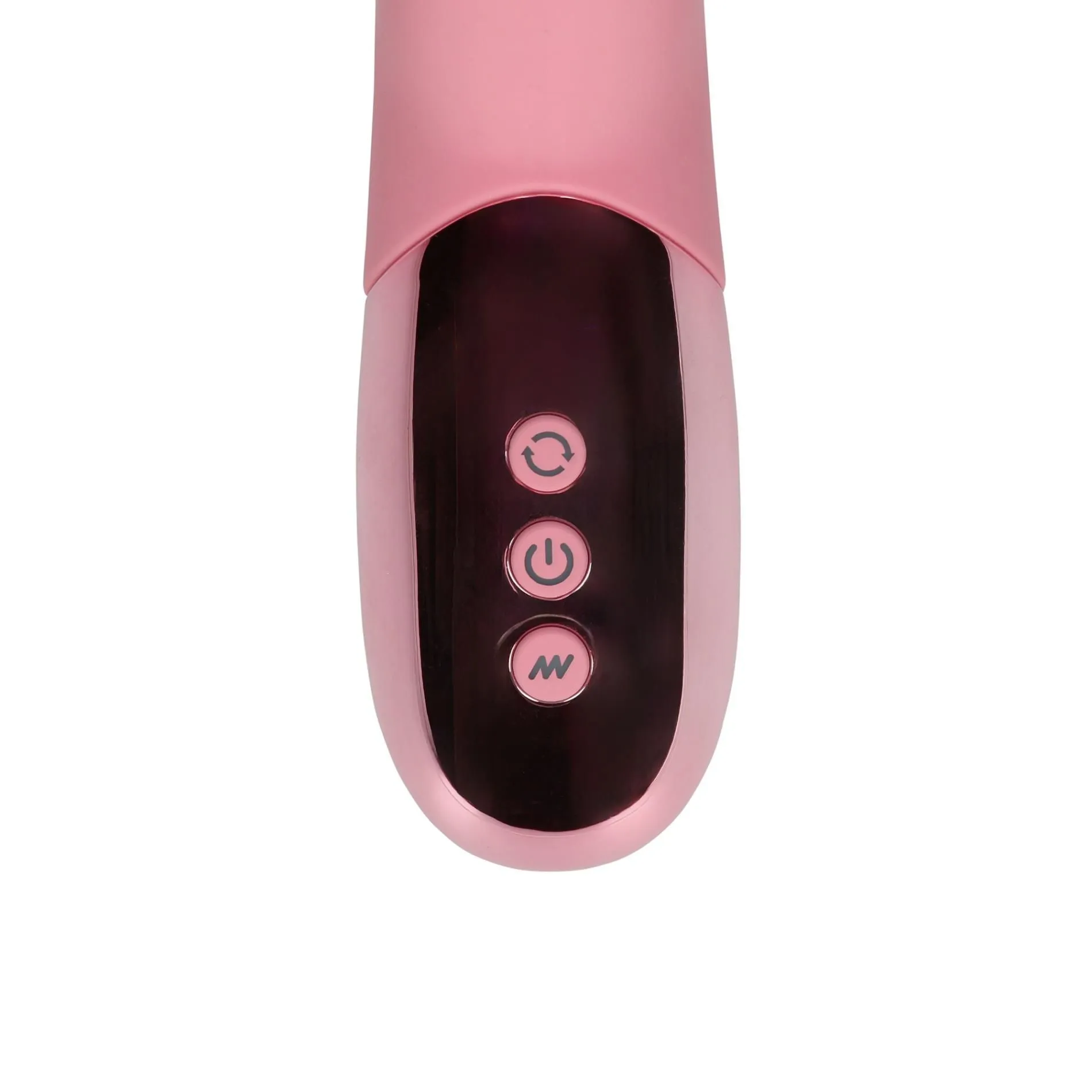 Loveline Rotating Beads Rabbit Vibrator - Wibrator królik, Jasnoróżowy, 22.5 cm