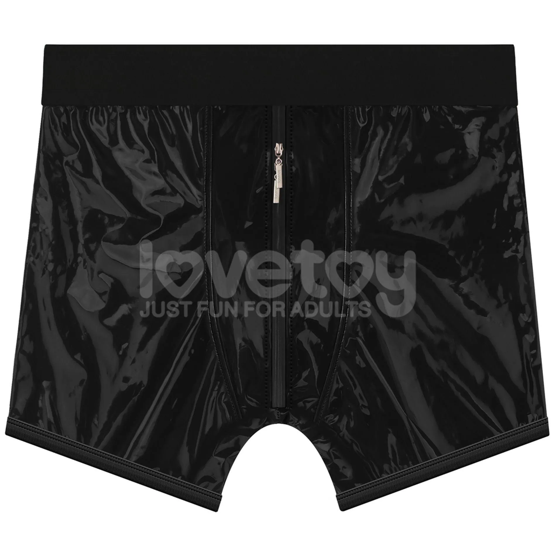 Труси для страпону Lovetoy Chic Strap-On Shorts, 28-31 (чорний)