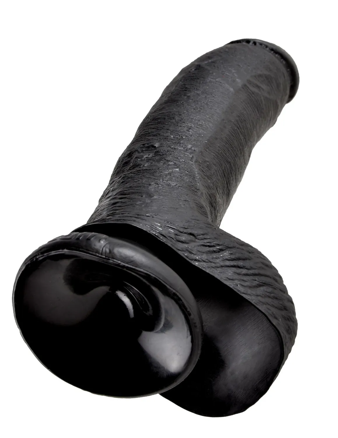 Фаллоимитатор King Cock 9" With Balls, 26 см (черный)
