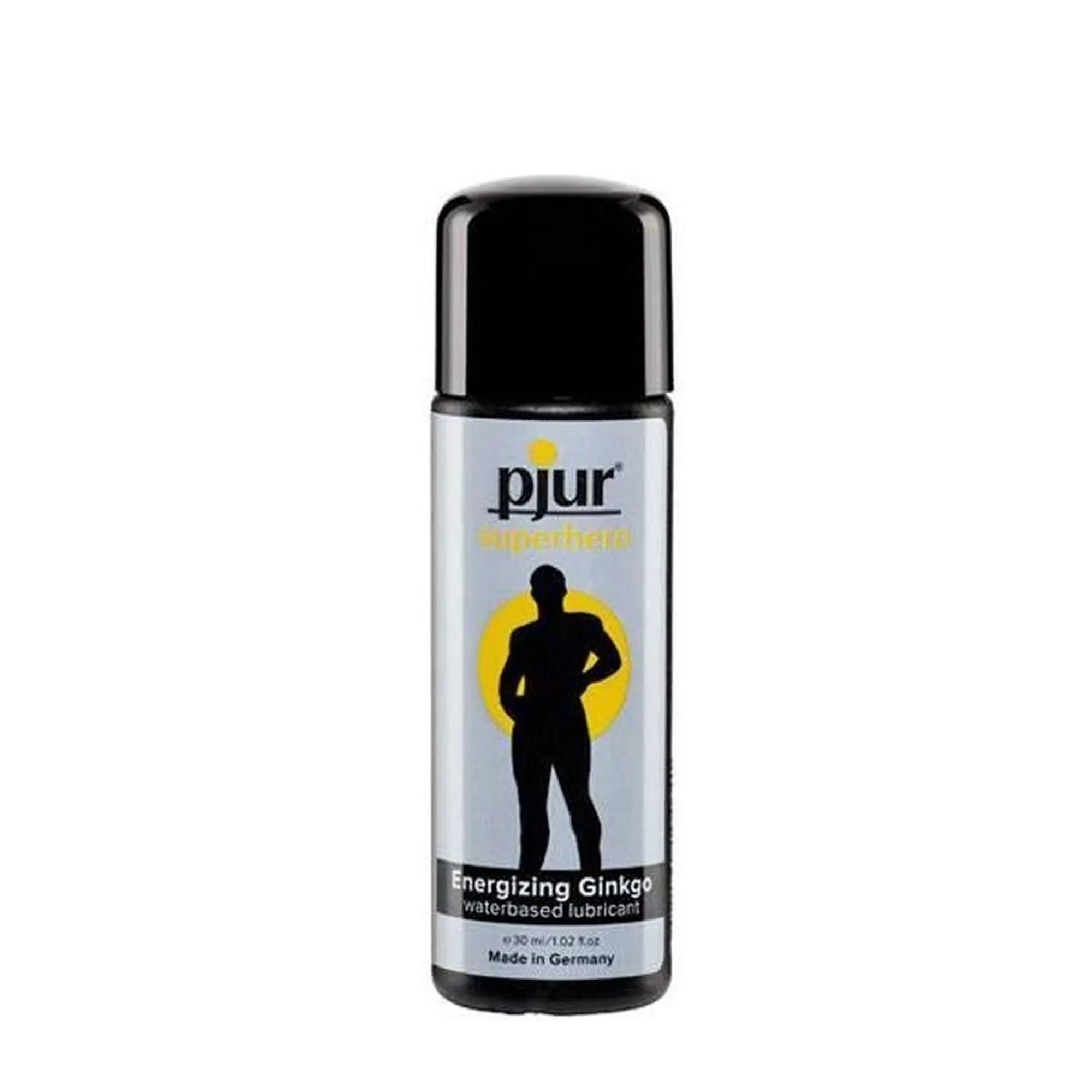 pjur Superhero Energizin Ginkgo - Lubrykant na bazie wody, Bezzapachowy, 30 ml