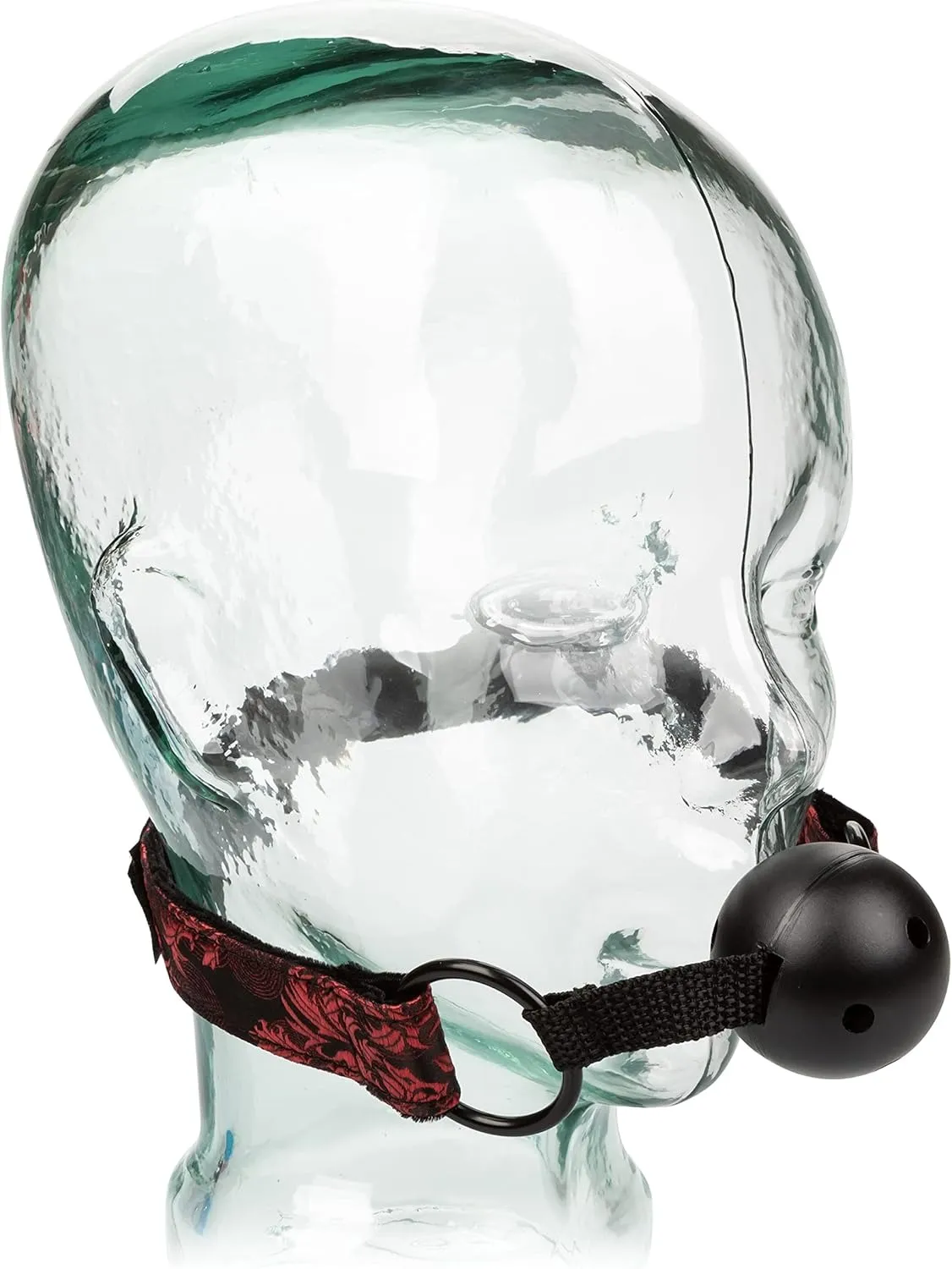 Кляп Calexotics Scandal Breathable Ball Gag with Cuffs (черный)