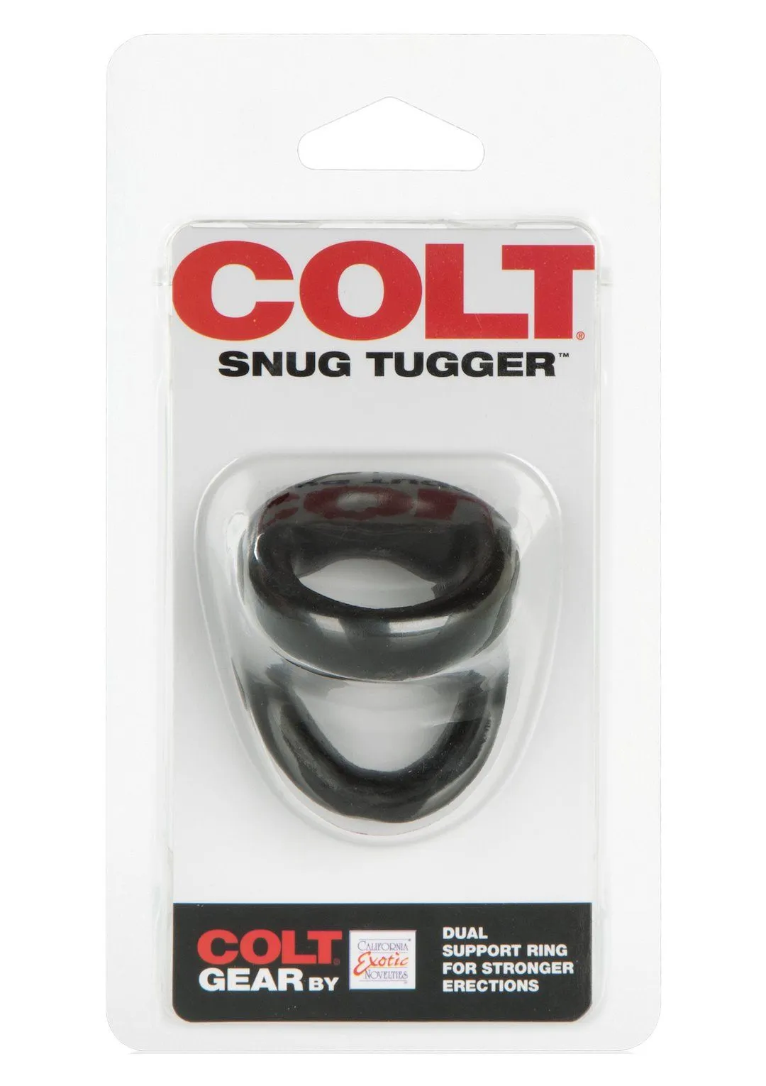 Эрекционное кольцо Calexotics Colt Snug Tugger, 6.2 см (черный)
