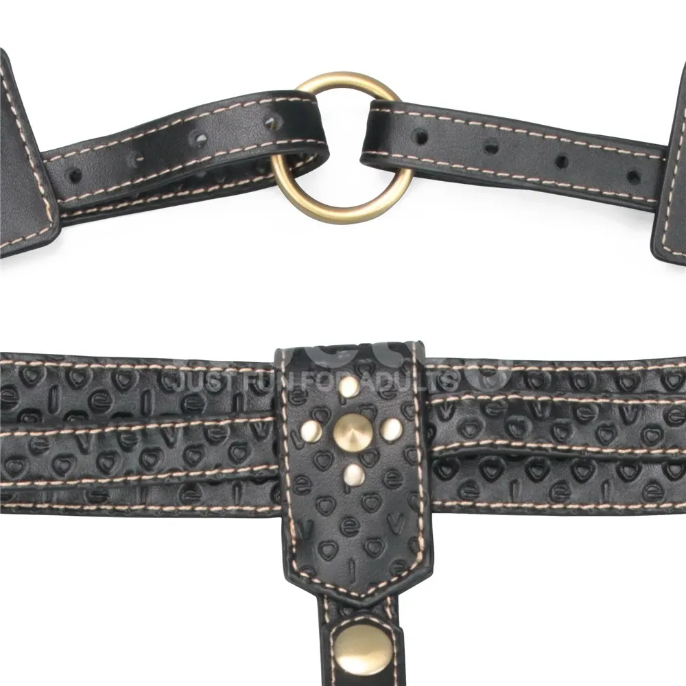 Портупея Rebellion Reign Full Body Harness регульована (чорний)
