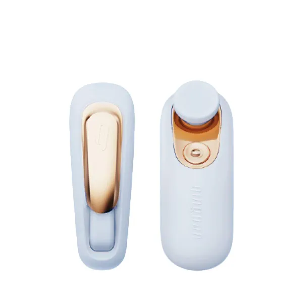 Qingnan No.6 Wireless Control Wearable Vibrator - Wibrator, Niebieski, 8 cm