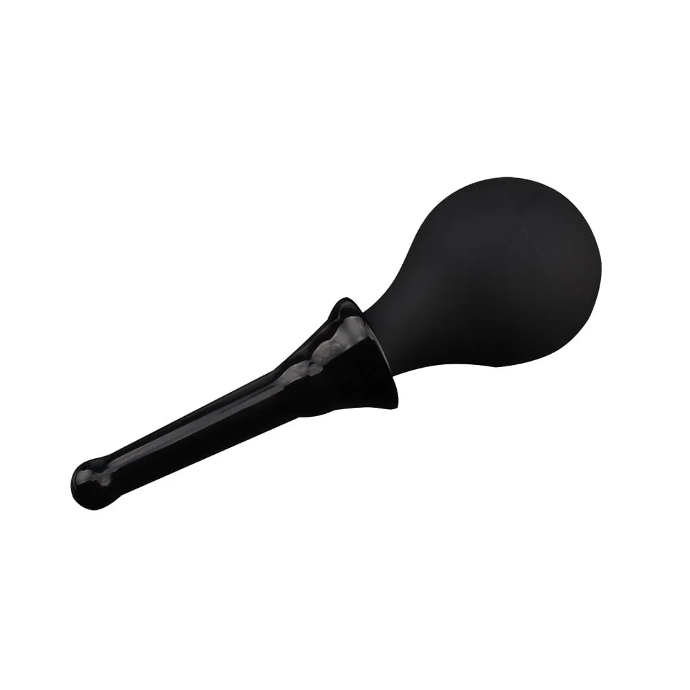 Black Mont Douche Set - Prysznik analny, Czarny, 26 cm