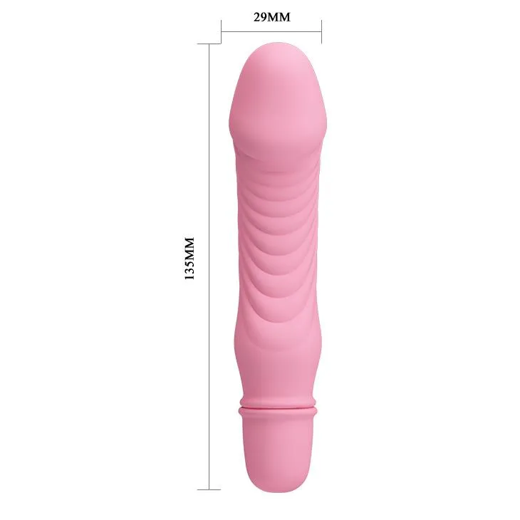 Pretty Love Stev - Wibrator, Jasnoróżowy, 13, 5 cm