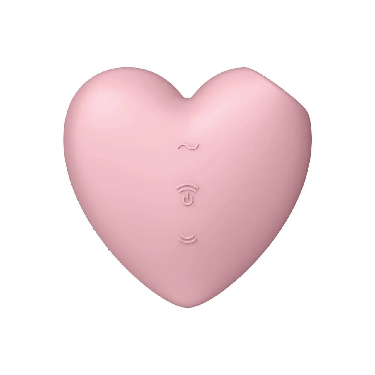 Вакуумний стимулятор клітора з вібрацією Satisfyer Cutie Heart (рожевий)