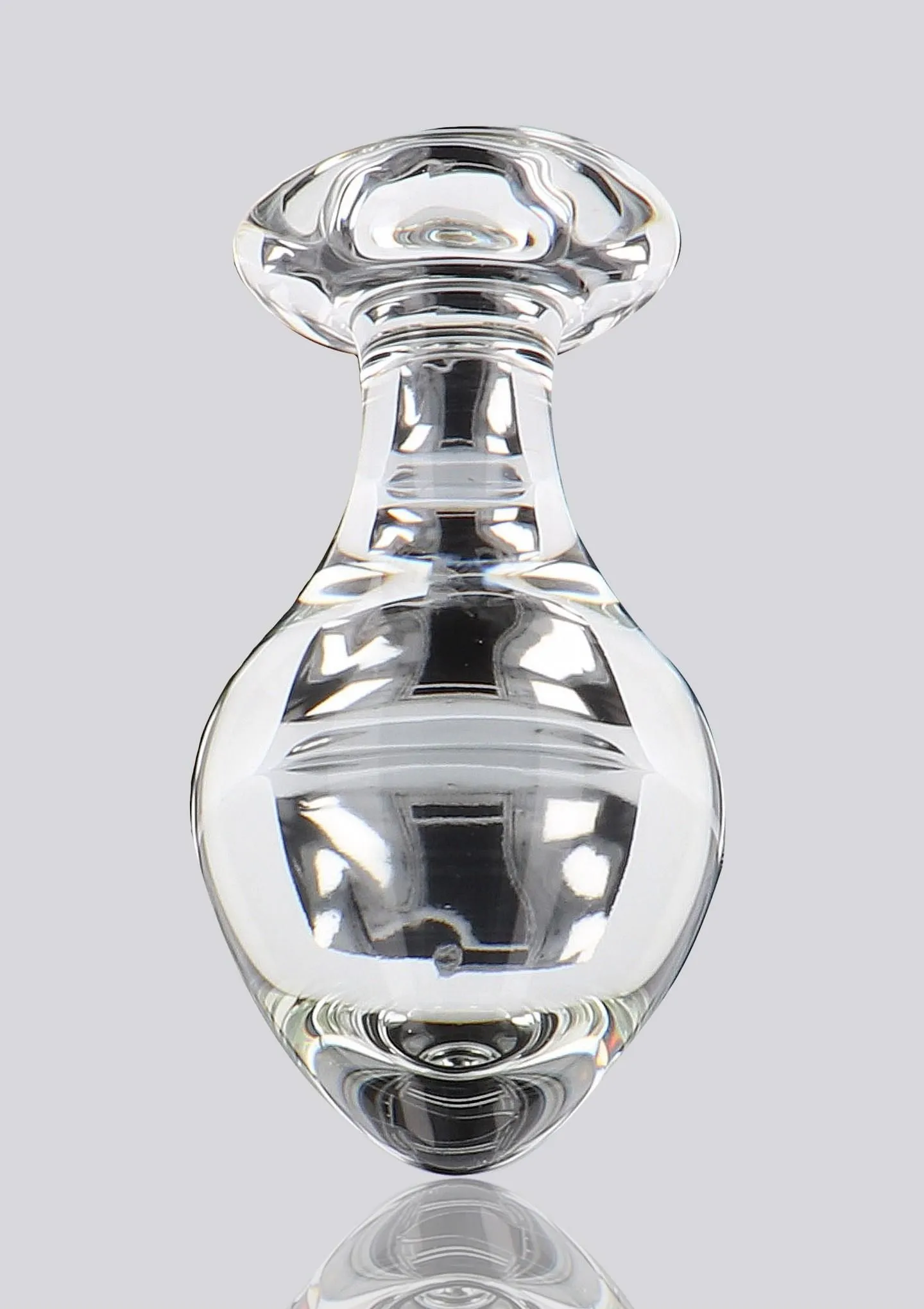 Анальна пробка Glass Worxx Brilliant Star, 9 см (прозорий)