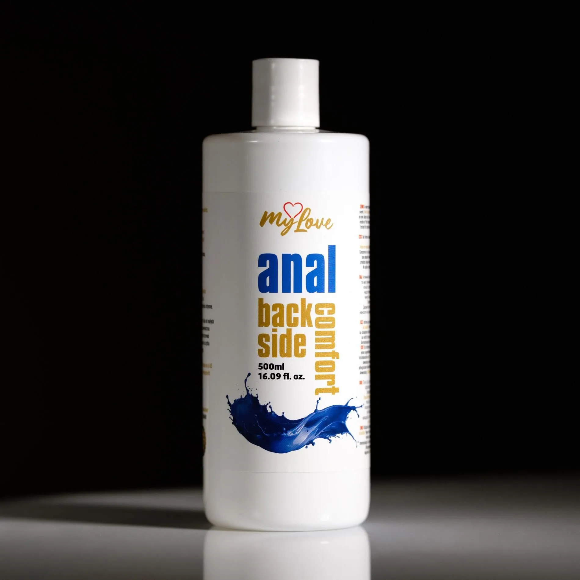 MyLove Anal Back Side Comfort - Lubrykant analny, Mięta, 500 ml