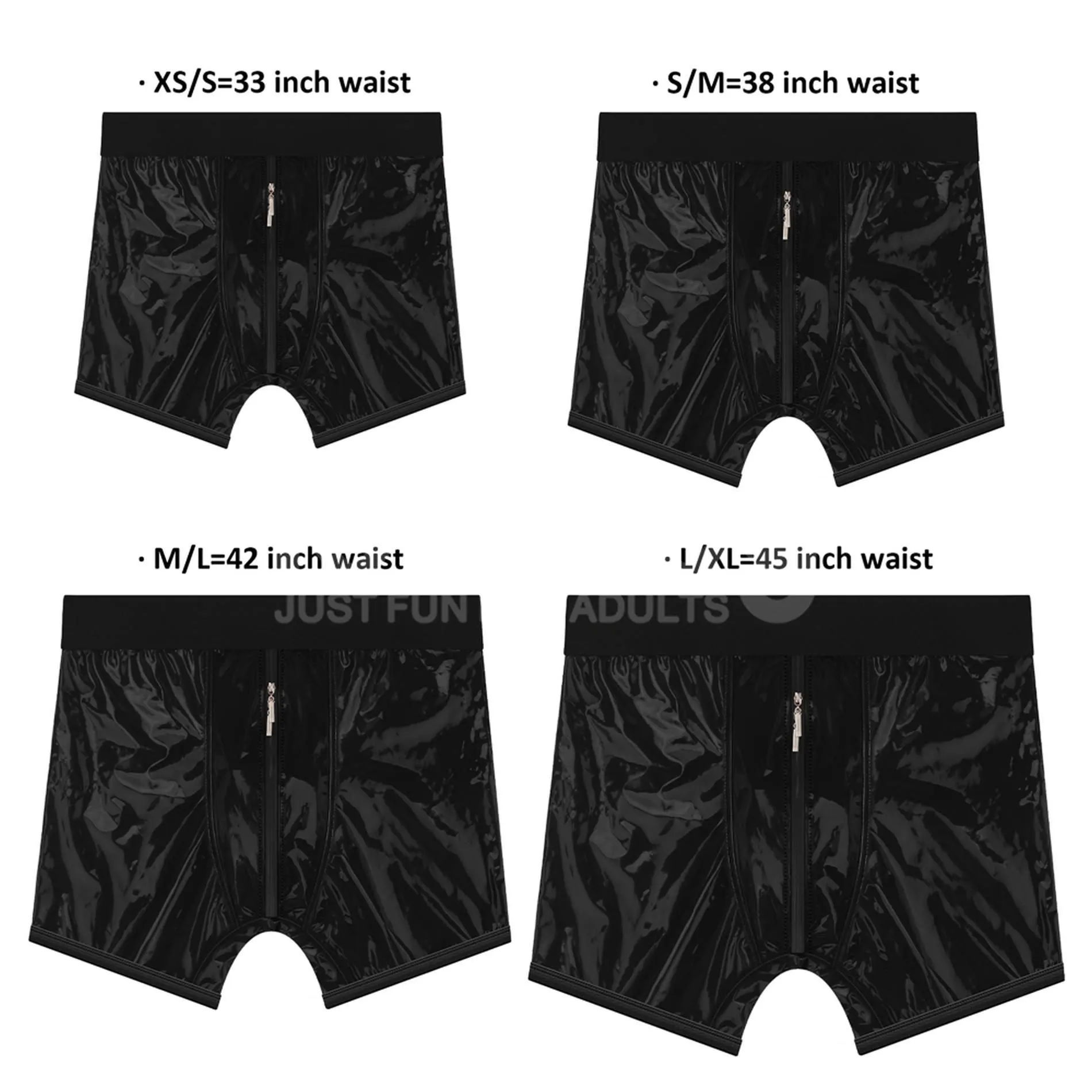 Труси для страпону Lovetoy Chic Strap-On Shorts, 28-31 (чорний)