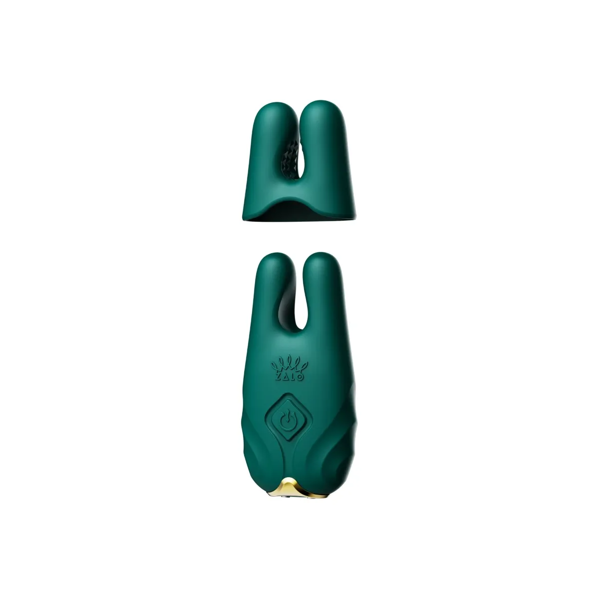 Zalo Nave - Wibrator piersiowy, Zielony, 6, 3 cm