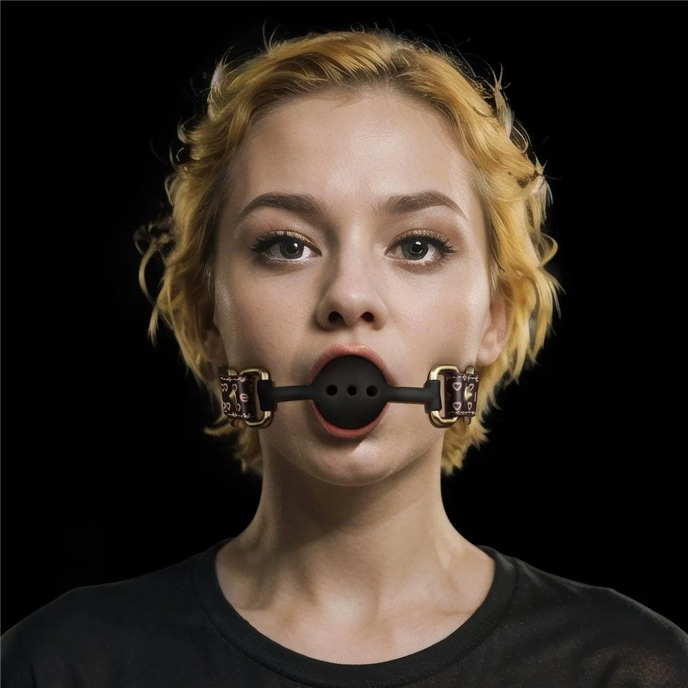 Кляп Knebel Rebellion Reign Ball Gag (чорний)