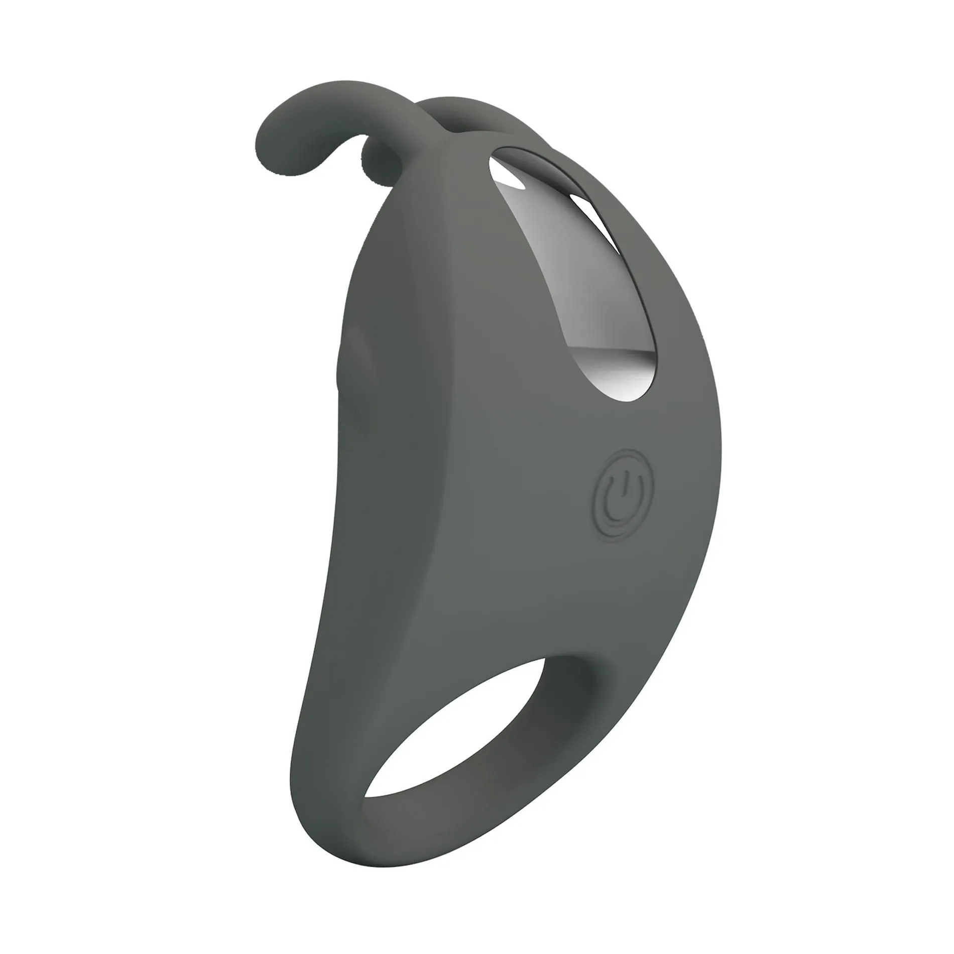 Віброкільце Pretty Love Master Ring, 7,5 см (сірий)