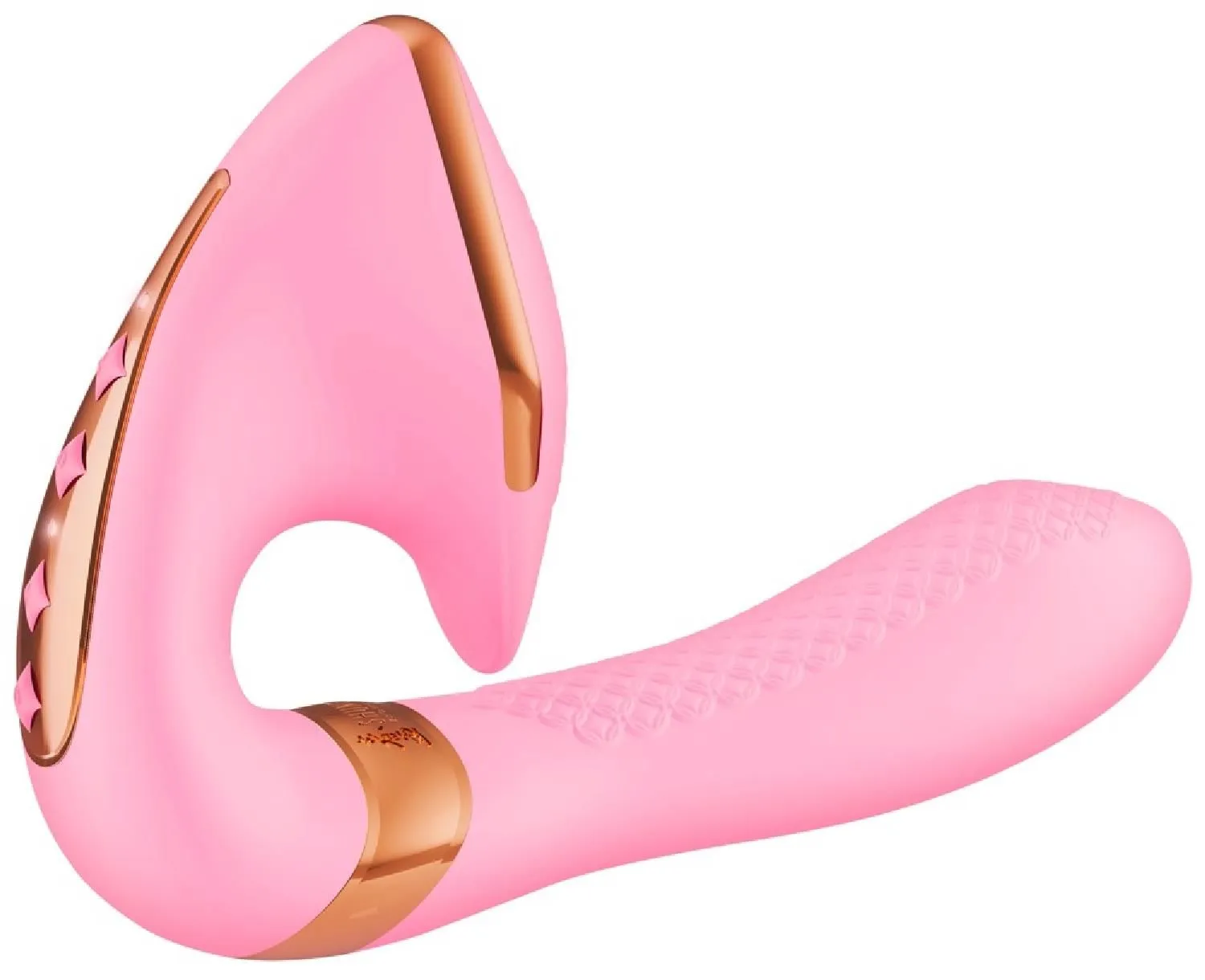 Вібратор Shunga Soyo Intimate, 17 см (світло-рожевий)