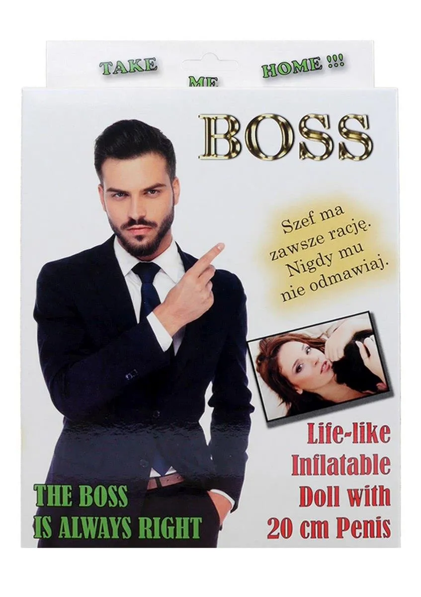 Секс-кукла Boss Male Doll, 160 см (телесный)