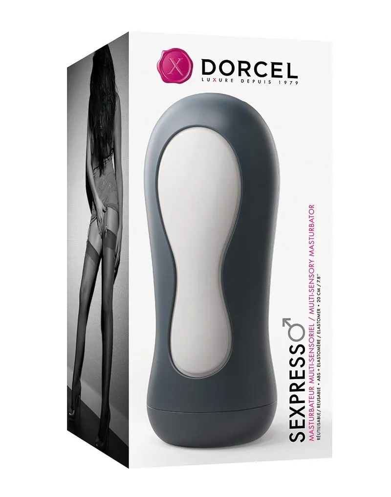 Dorcel Sexpresso - Masturbator, Czarny, 20 cm