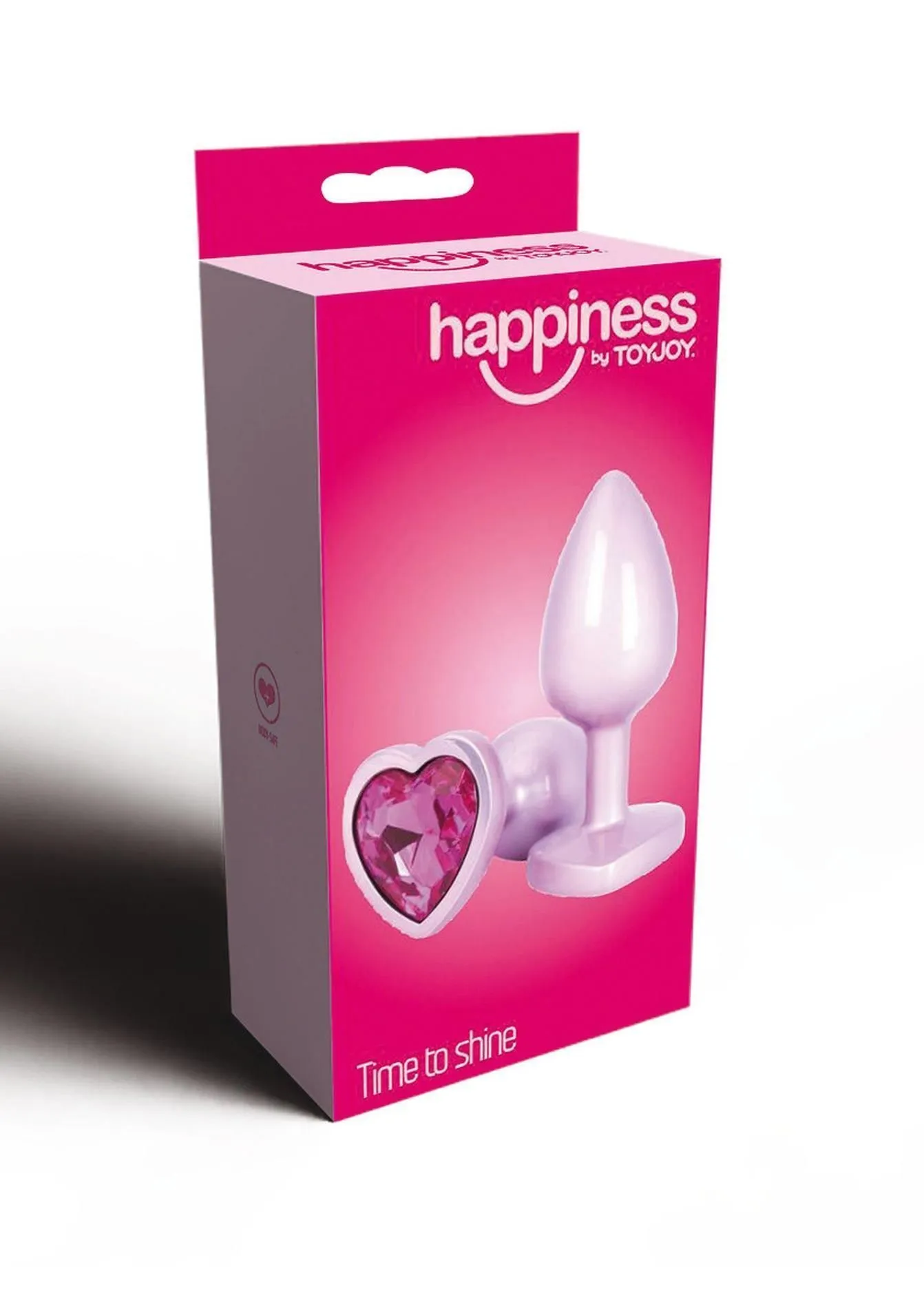 Анальная пробка ToyJoy Happiness Time, 7 см (розовый)