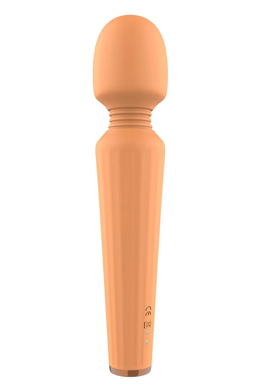 Dreamtoys Glam Wand - Wibrator, Pomarańczowy, 21.5 cm