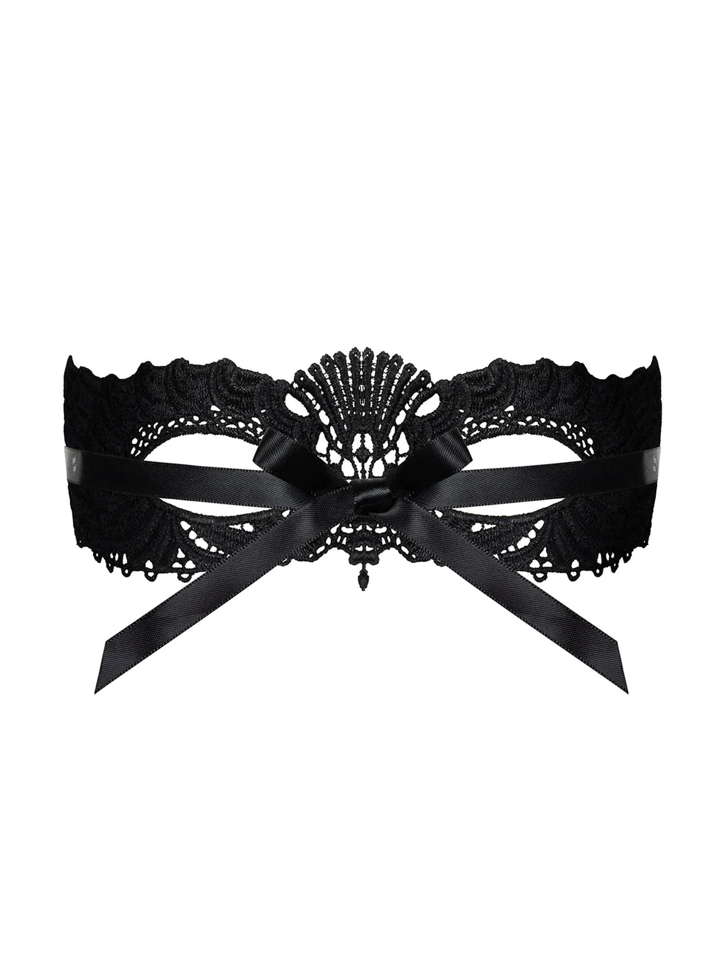 Эротическая маска на глаза Obsessive A700, One Size (черный)