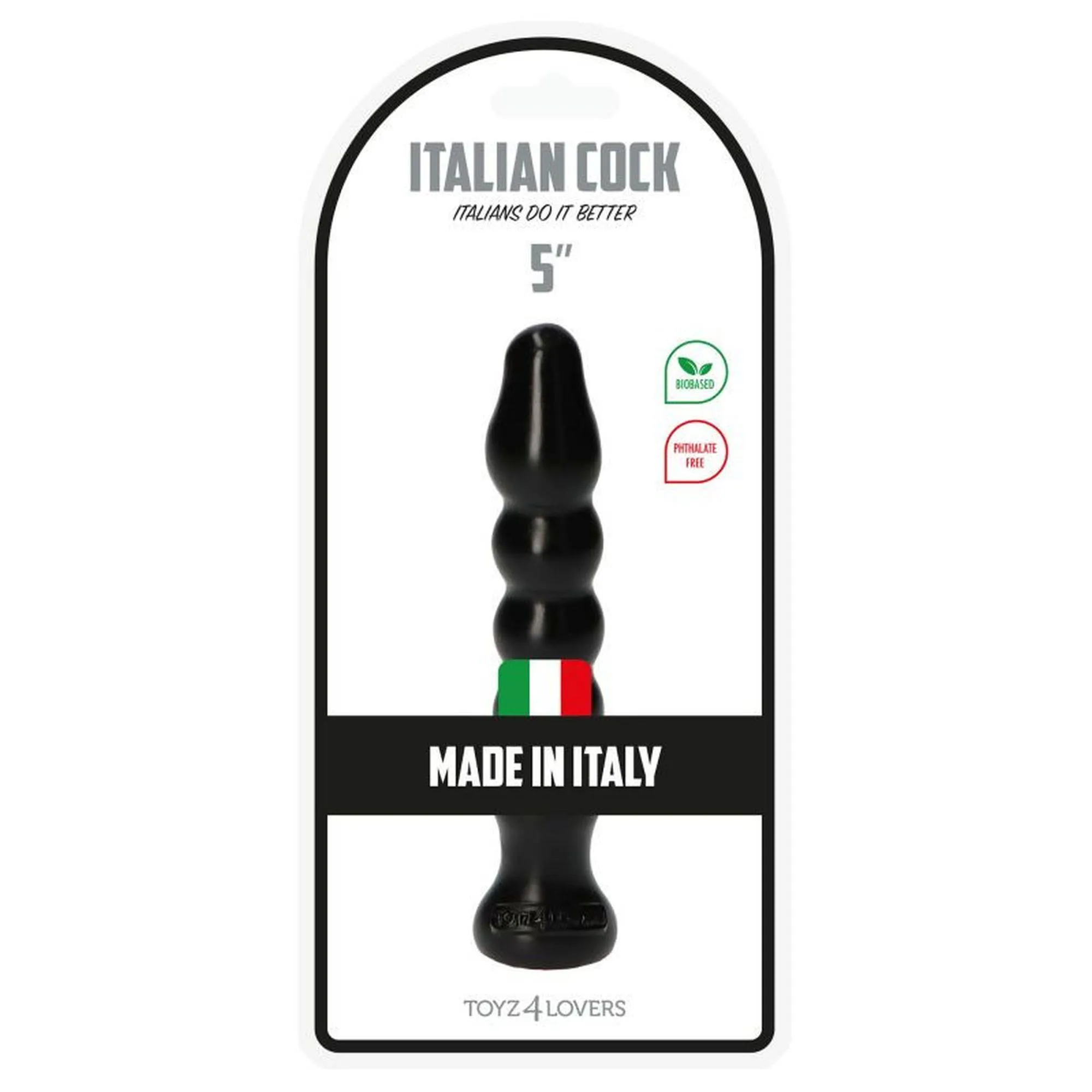 Анальна пробка Toyz4lovers Gaio, 13 см (чорний)