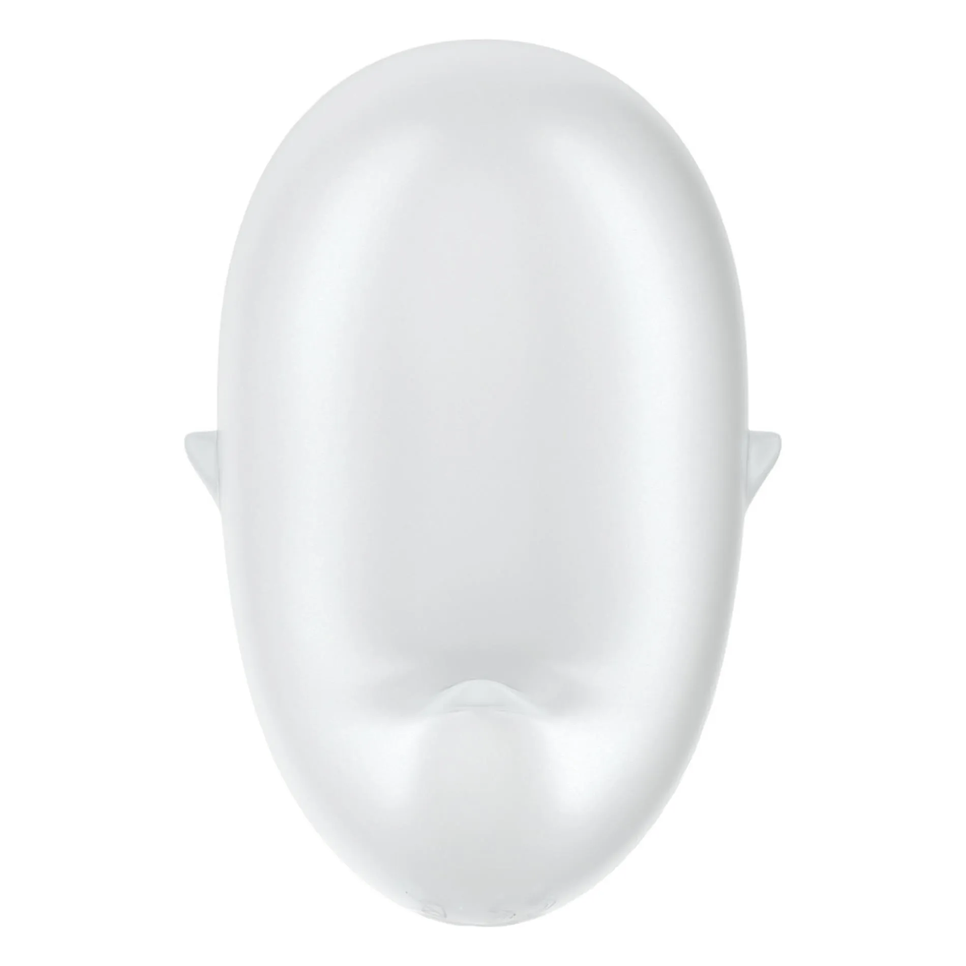 Вакуумный стимулятор клитора с вибрацией Satisfyer Cutie Ghost (белый)