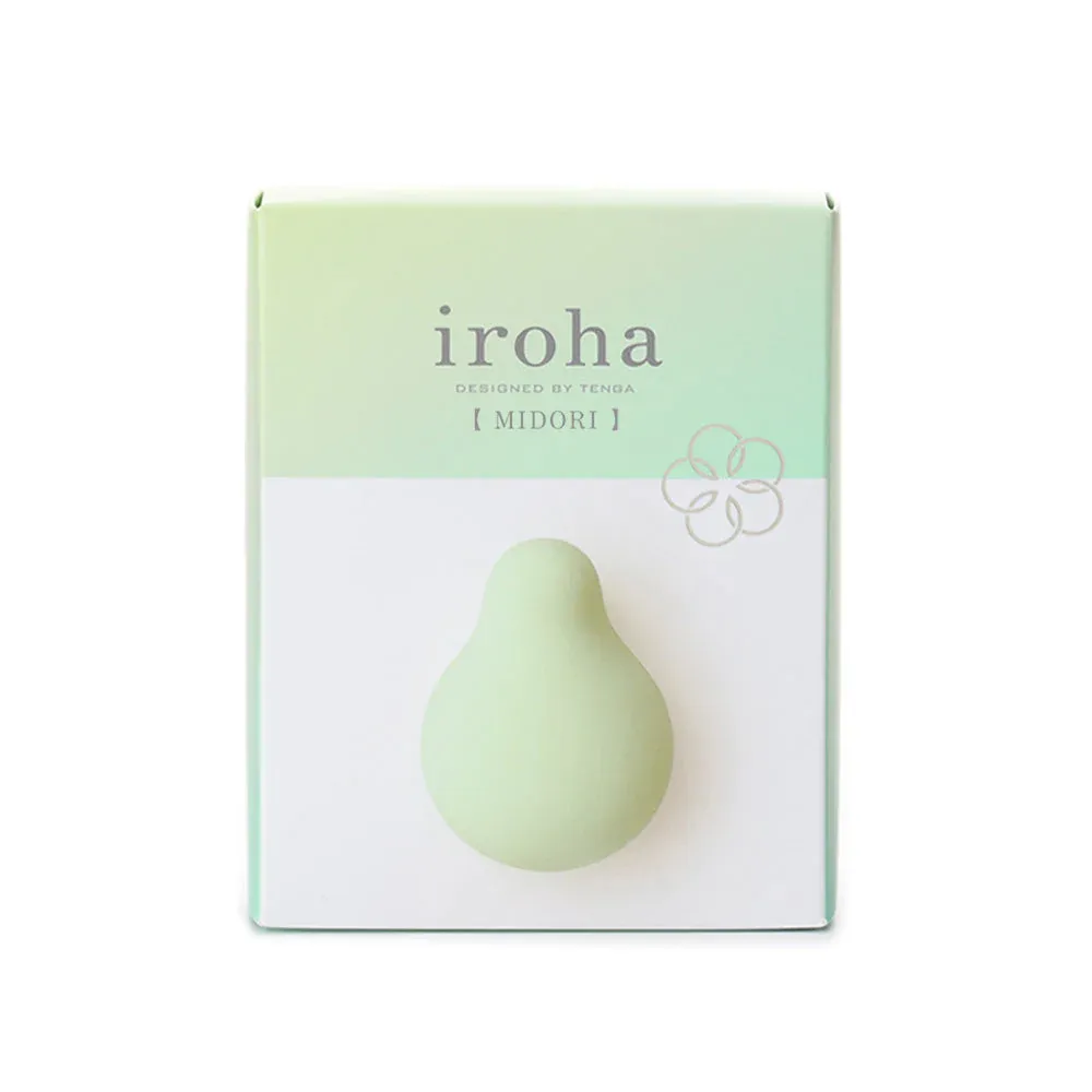 Вібратор для клітора Iroha by Tenga Midor (зелений)
