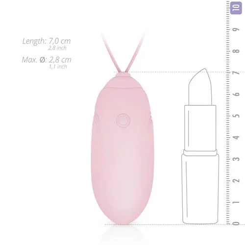 Виброяйцо Luv Egg, 16 см (светло-розовый)