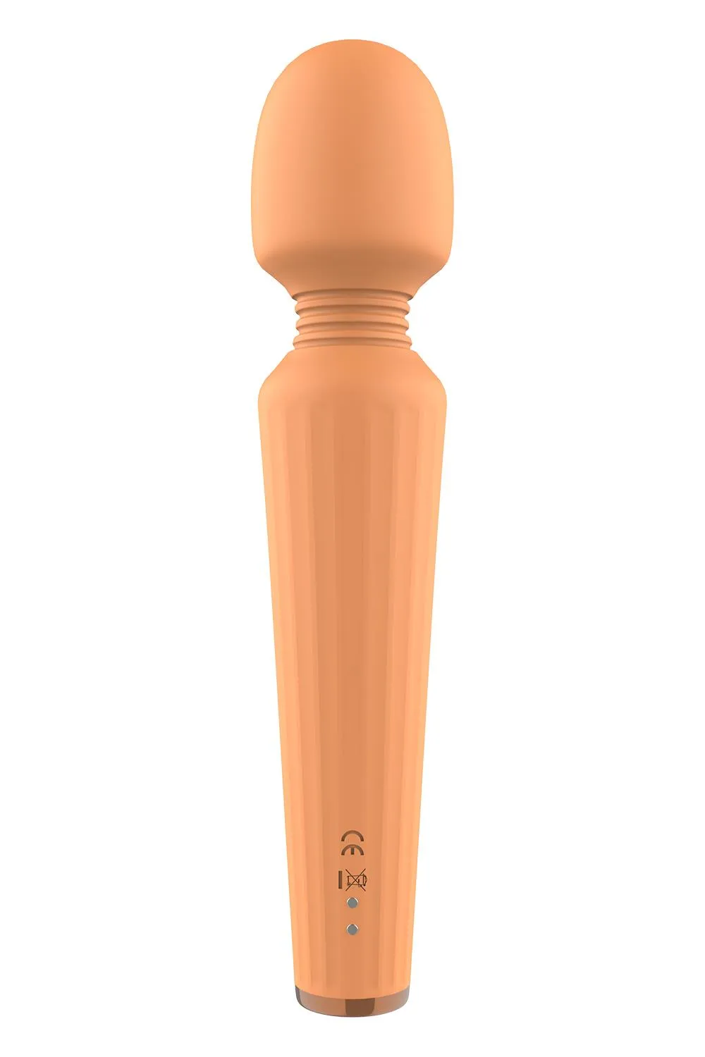 Dreamtoys Glam Wand - Wibrator, Pomarańczowy, 21.5 cm